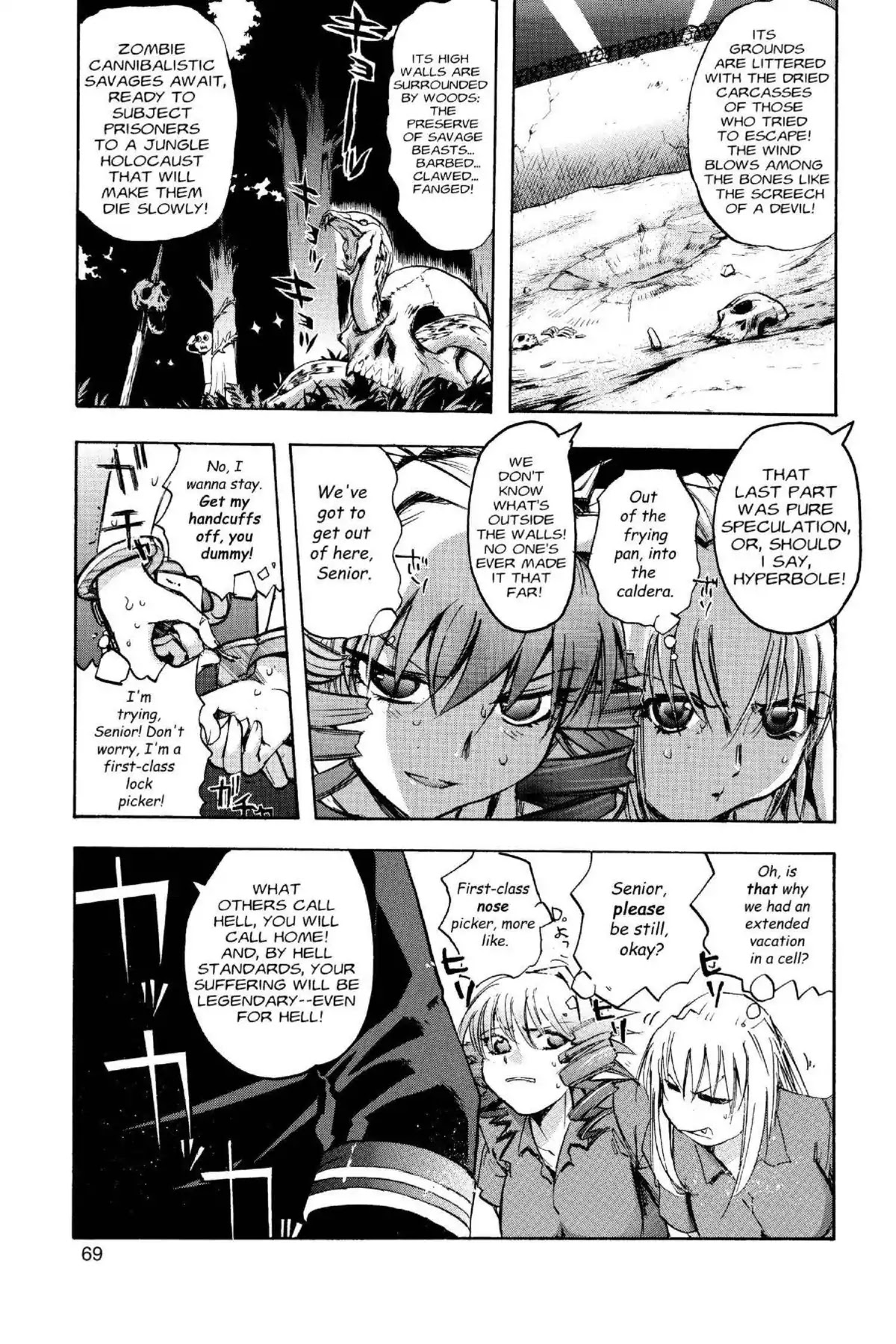 Excel Saga Chapter 15.3 page 3 - Vol.15 Mission 3: Preach Me The Gospel
