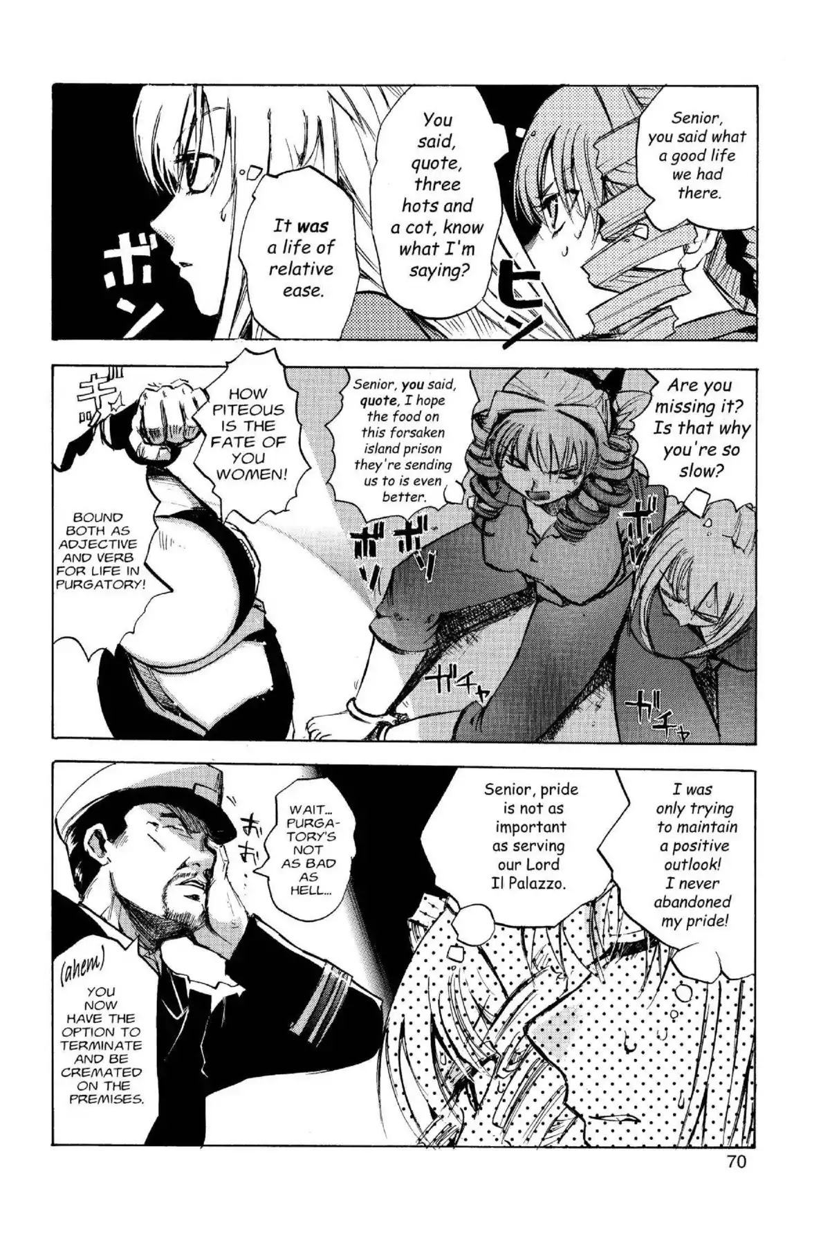 Excel Saga Chapter 15.3 page 4 - Vol.15 Mission 3: Preach Me The Gospel