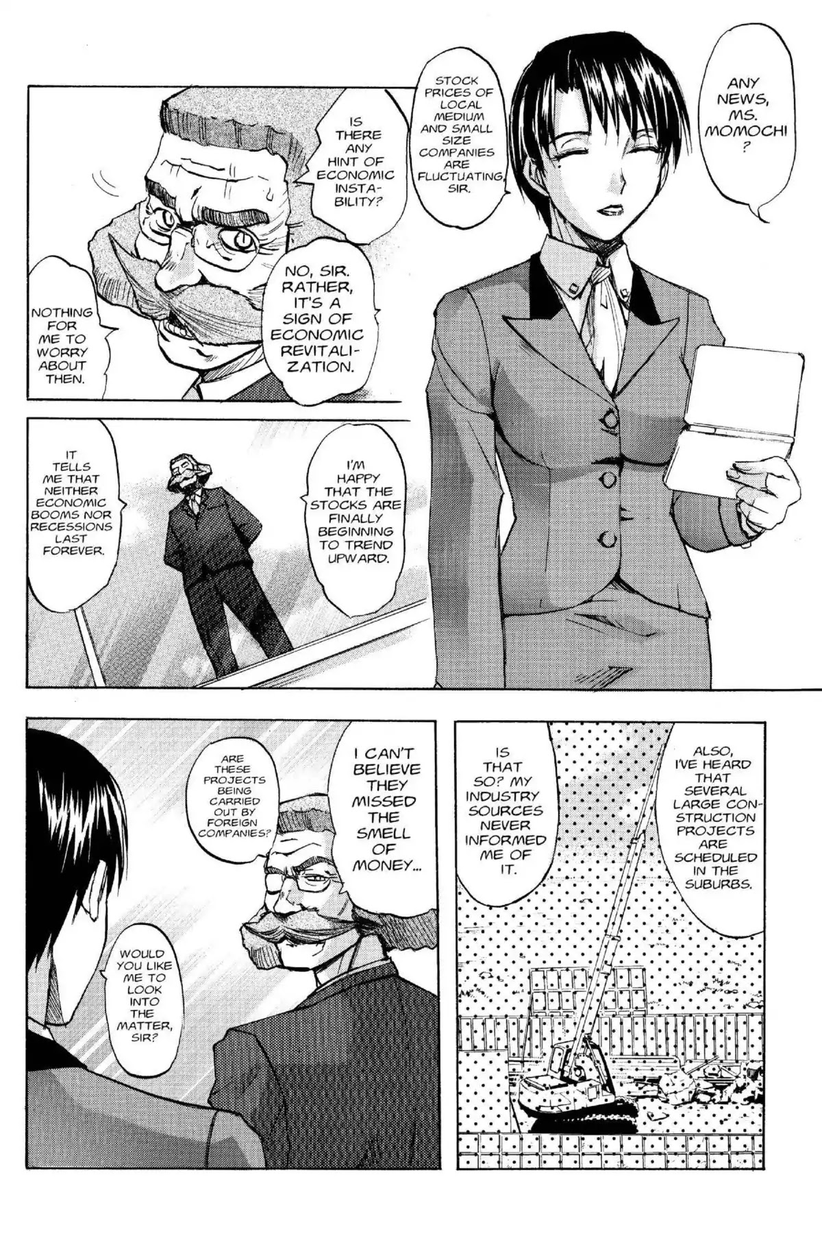Excel Saga Chapter 15.4 page 10 - Vol.15 Mission 4: Forbidden Ground
