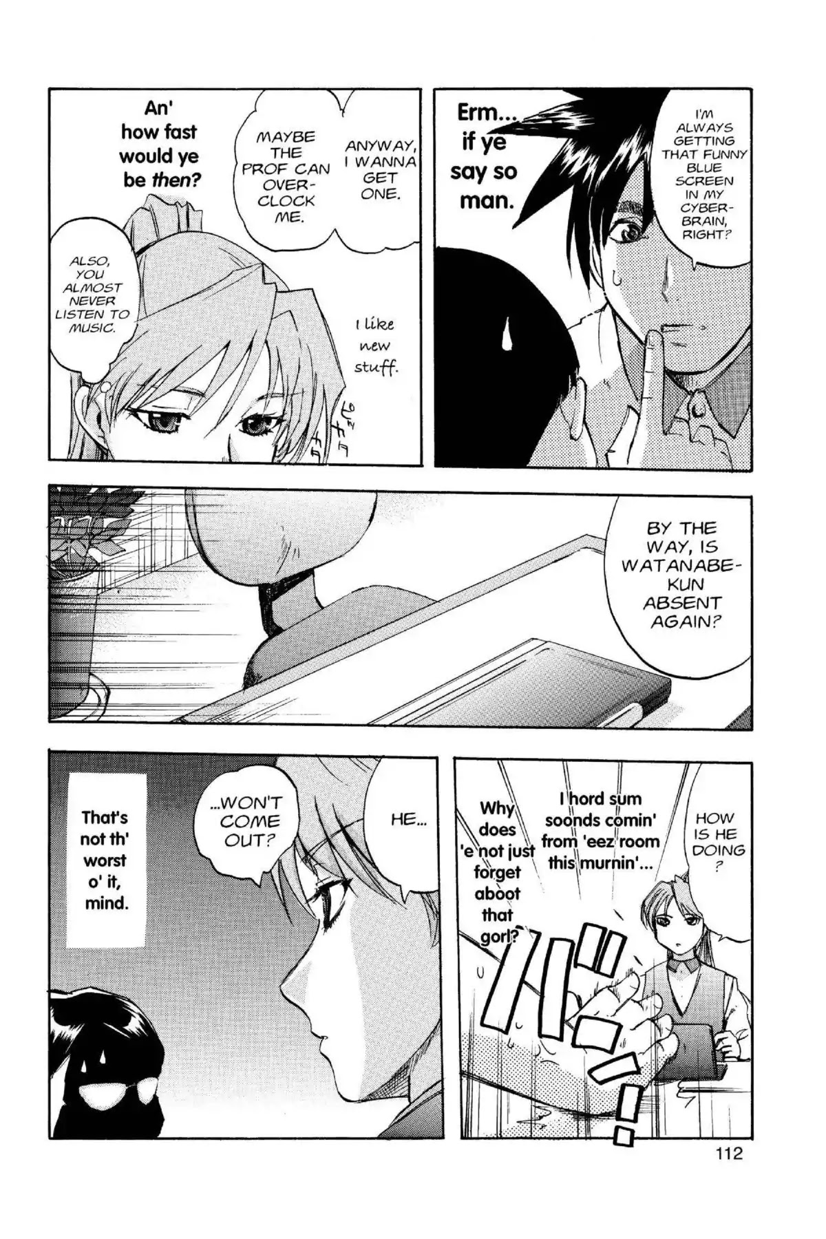Excel Saga Chapter 15.4 page 14 - Vol.15 Mission 4: Forbidden Ground