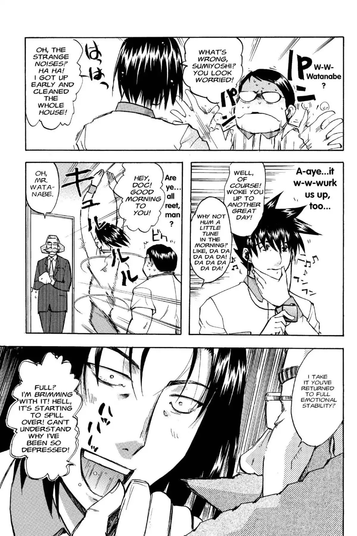 Excel Saga Chapter 15.4 page 17 - Vol.15 Mission 4: Forbidden Ground