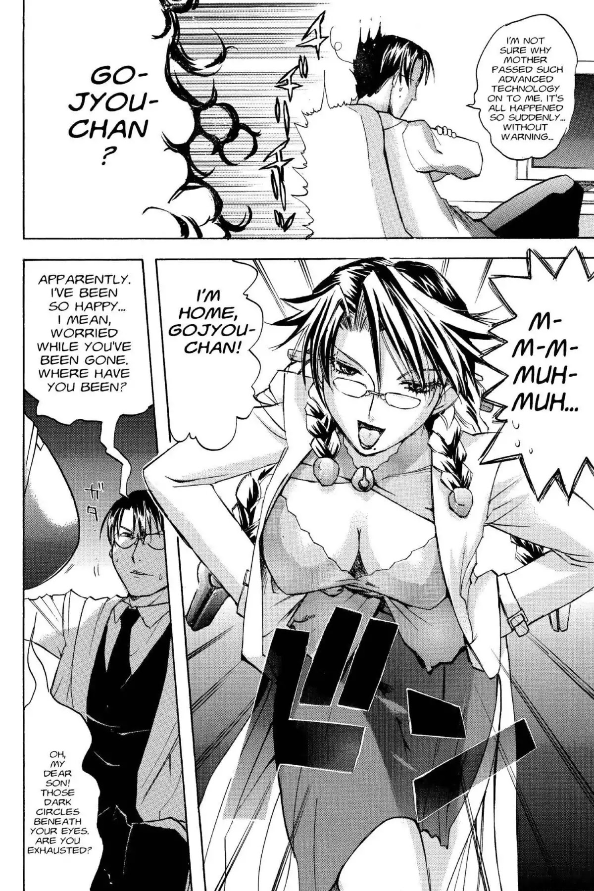 Excel Saga Chapter 15.4 page 6 - Vol.15 Mission 4: Forbidden Ground