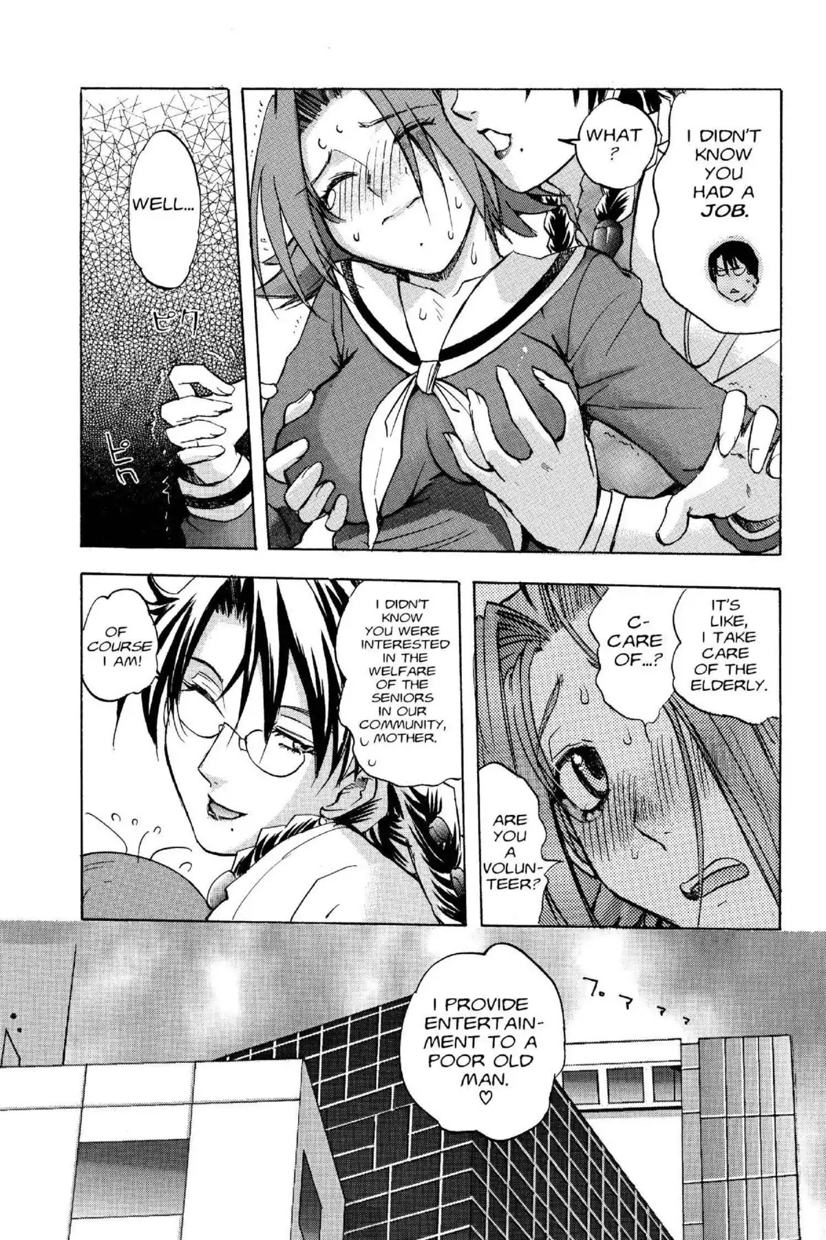 Excel Saga Chapter 15.4 page 9 - Vol.15 Mission 4: Forbidden Ground