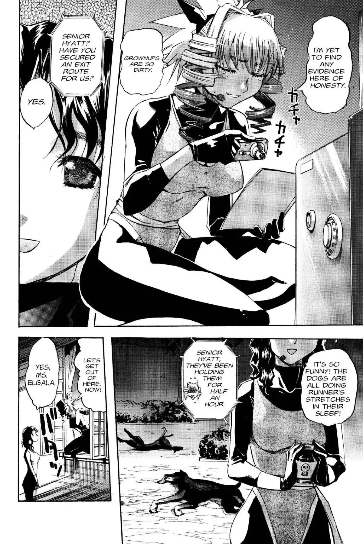 Excel Saga Chapter 15.6 page 10 - Vol.15 Mission 6: Glory, Light, Shadows, And Things Like That