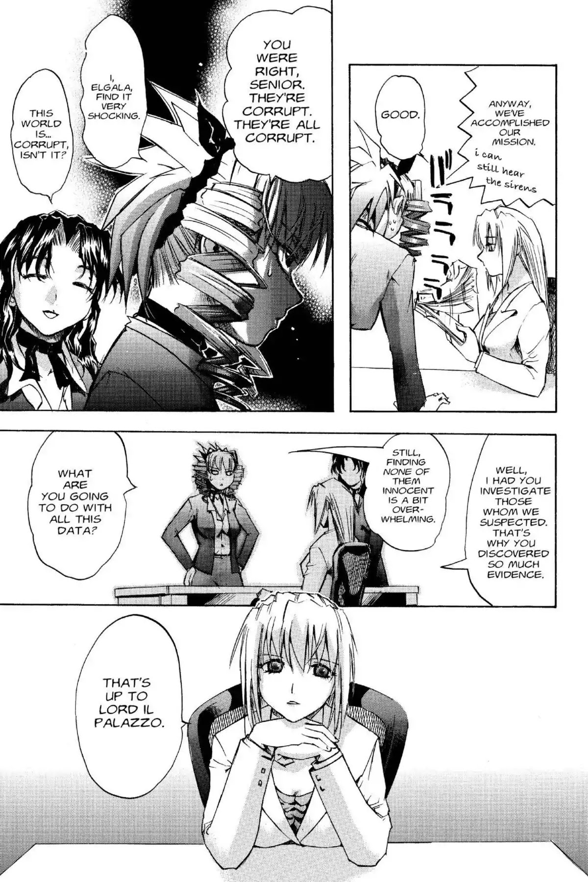 Excel Saga Chapter 15.6 page 13 - Vol.15 Mission 6: Glory, Light, Shadows, And Things Like That