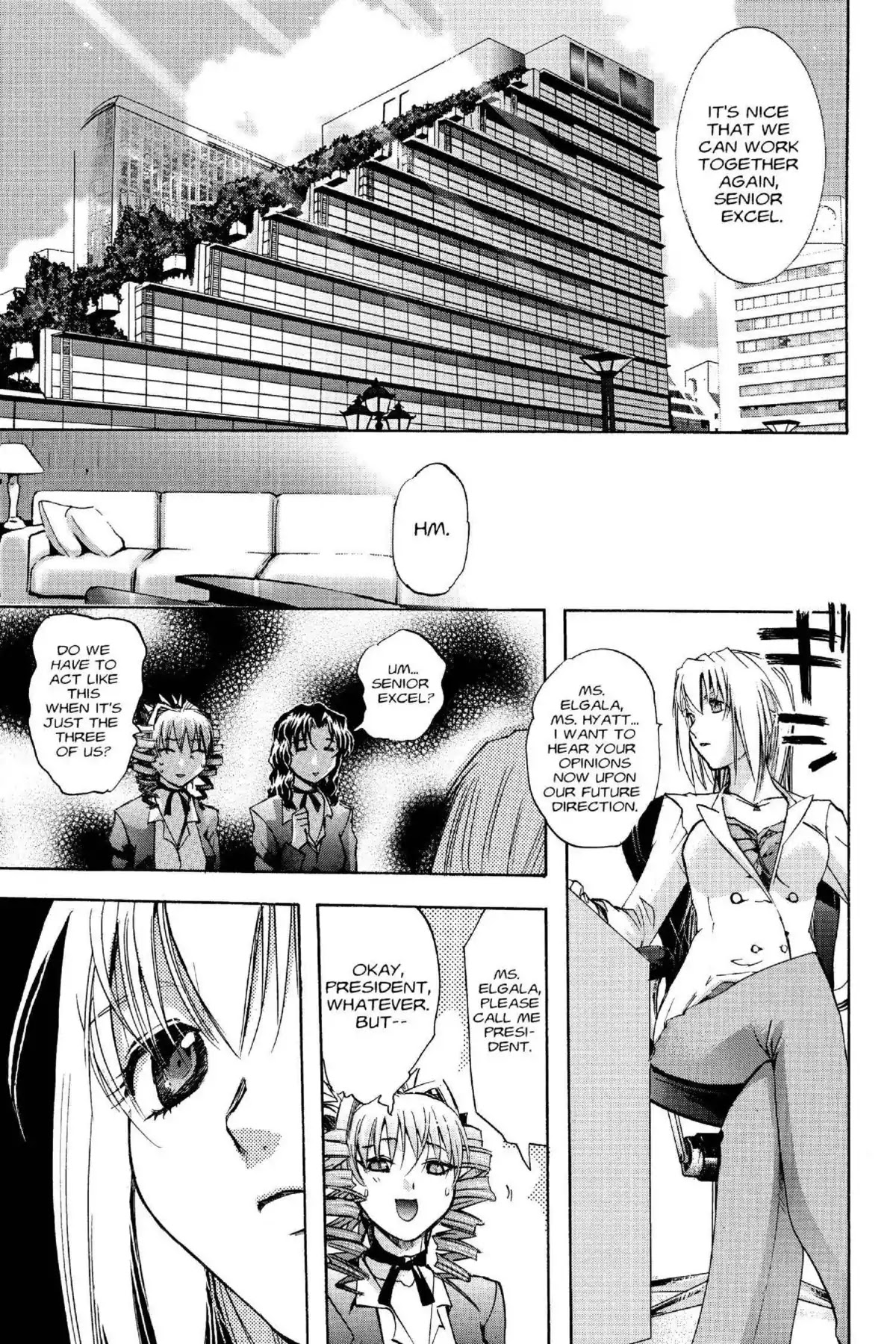 Excel Saga Chapter 15.6 page 5 - Vol.15 Mission 6: Glory, Light, Shadows, And Things Like That