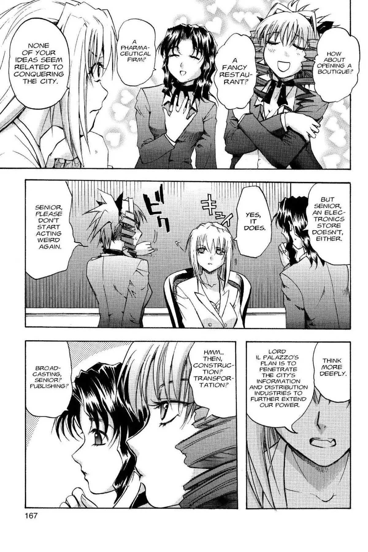 Excel Saga Chapter 15.6 page 7 - Vol.15 Mission 6: Glory, Light, Shadows, And Things Like That