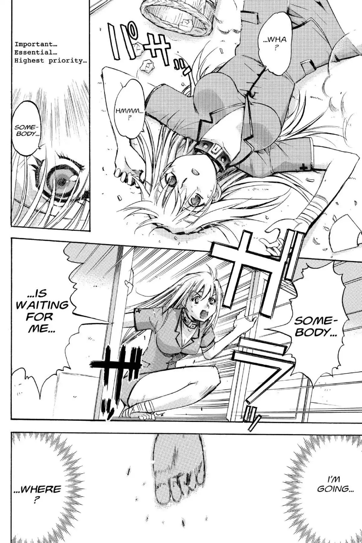 Excel Saga Chapter 16.2 page 14 - Vol.16 Mission 2: Your Voice