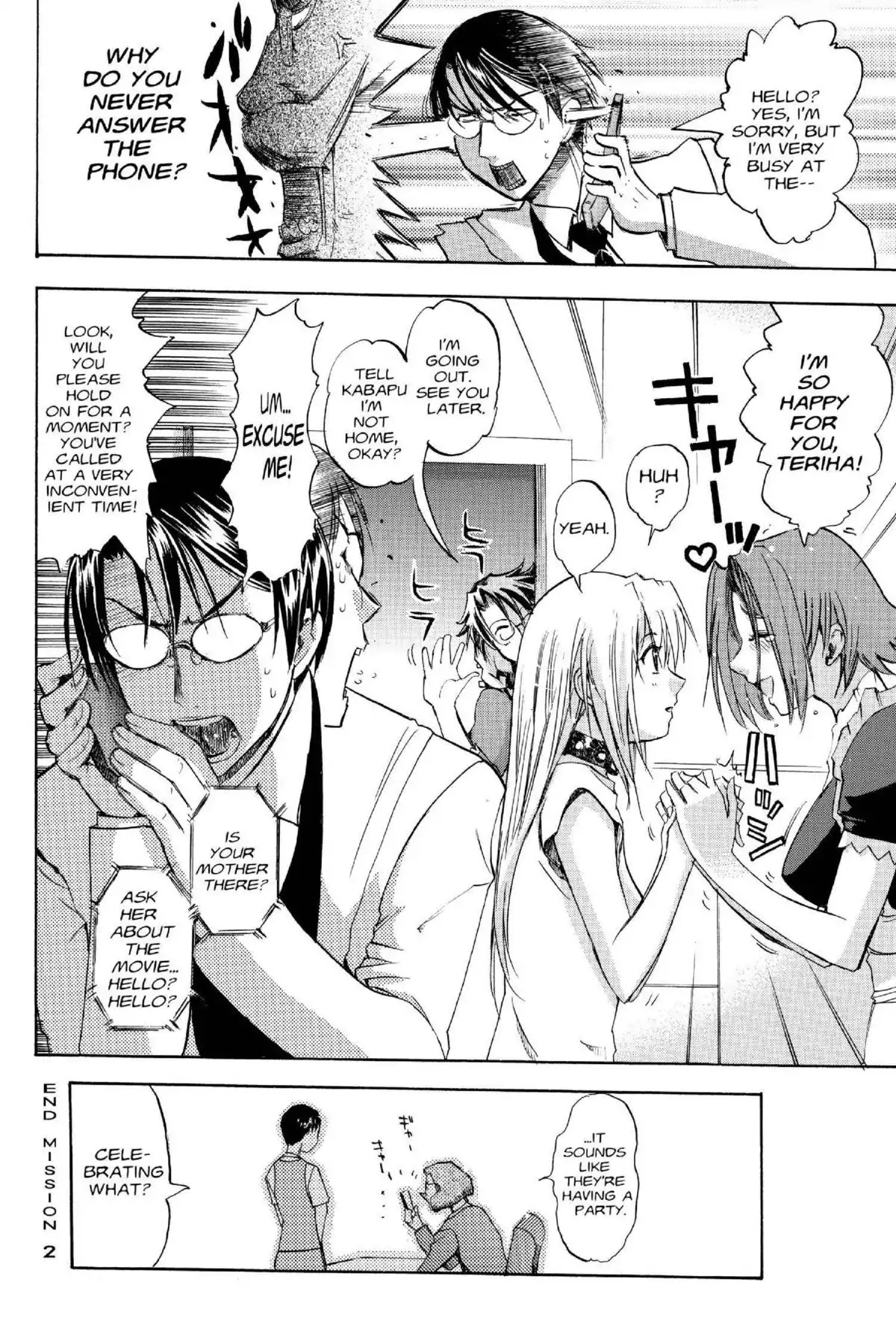 Excel Saga Chapter 16.2 page 30 - Vol.16 Mission 2: Your Voice