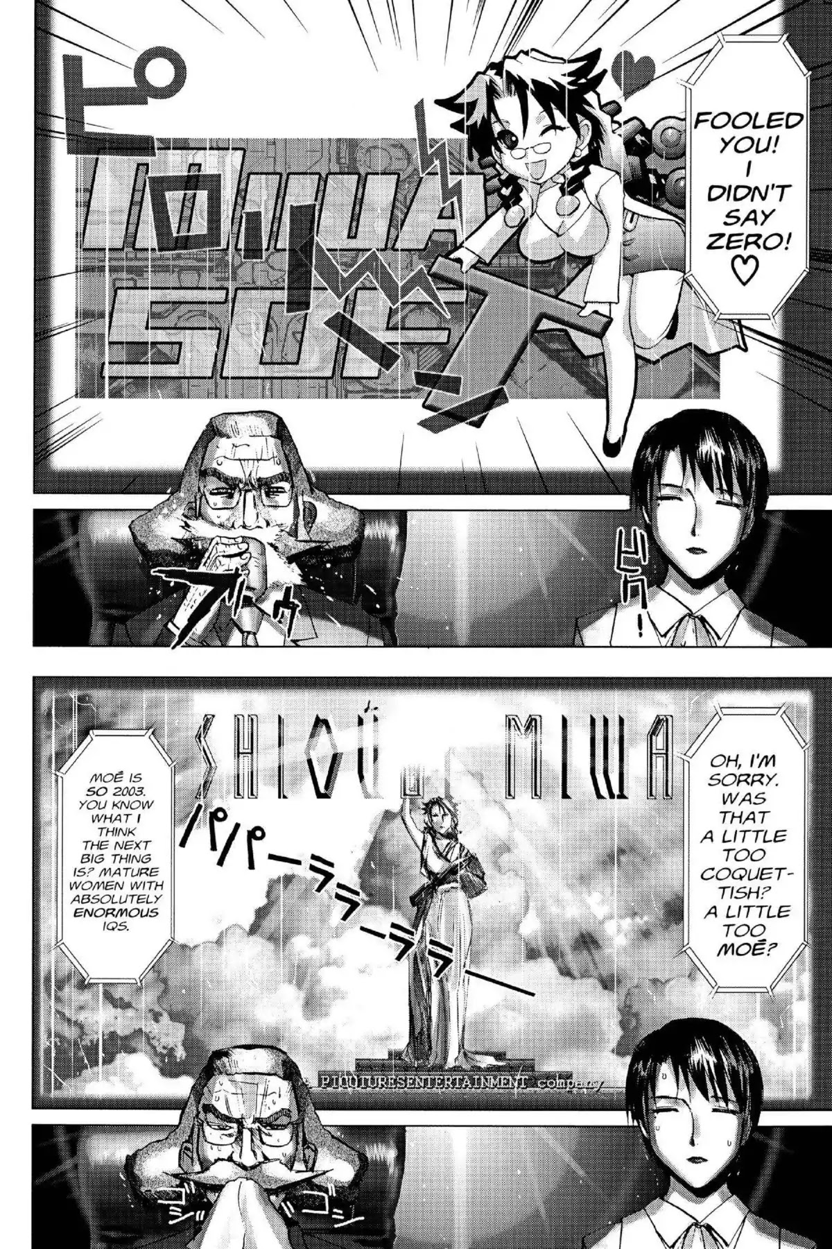Excel Saga Chapter 16.2 page 8 - Vol.16 Mission 2: Your Voice