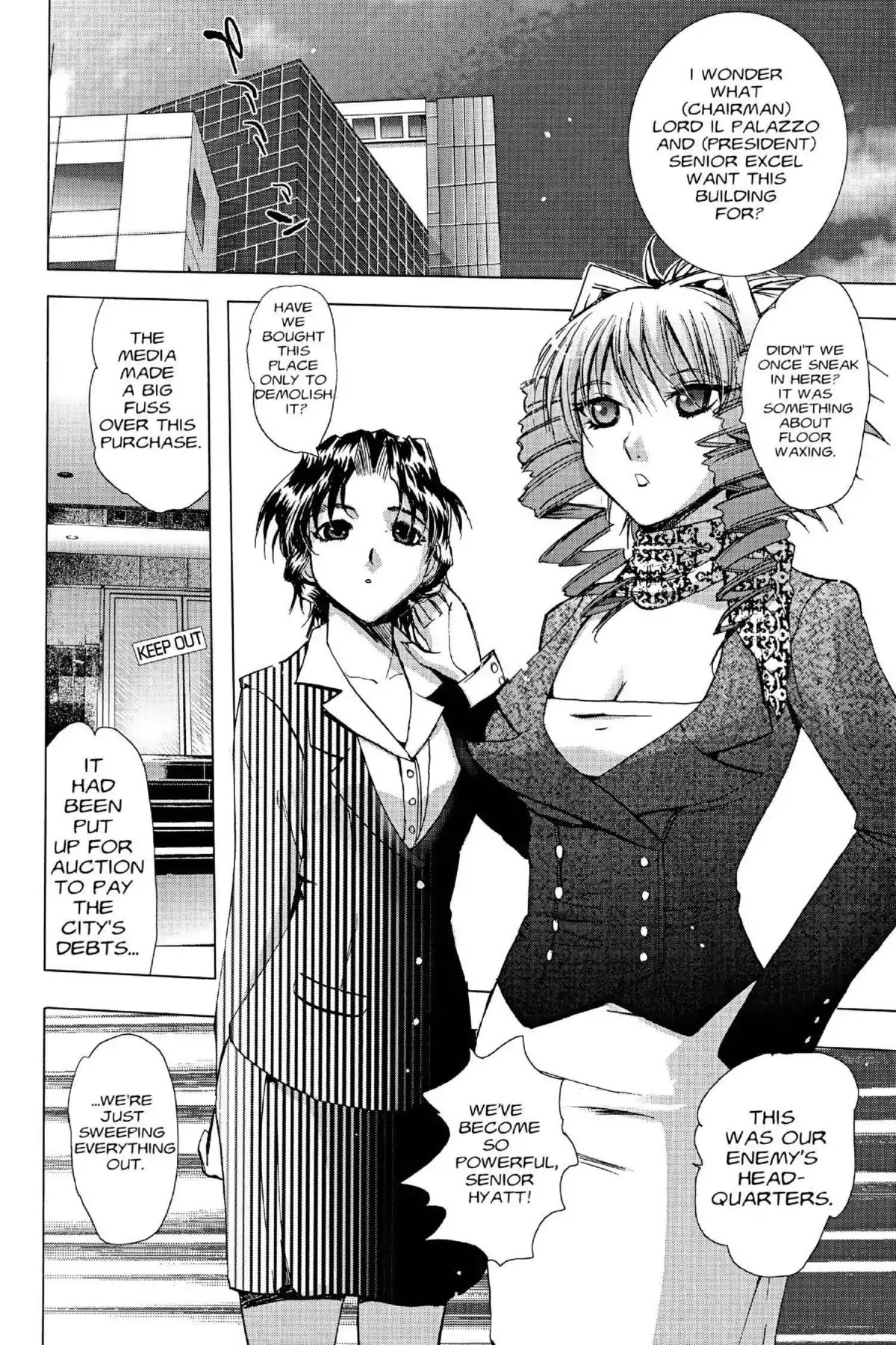 Excel Saga Chapter 16.3 page 28 - Vol.16 Mission 3: Zero Meters Above Sea Level