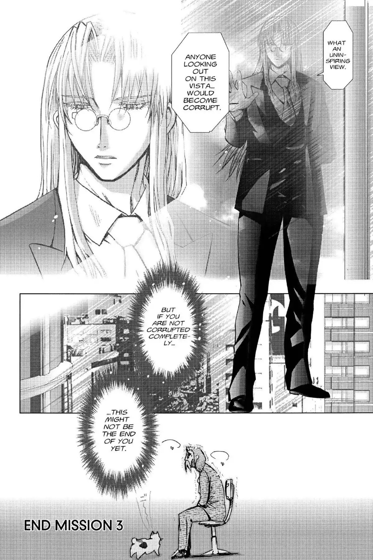 Excel Saga Chapter 16.3 page 30 - Vol.16 Mission 3: Zero Meters Above Sea Level
