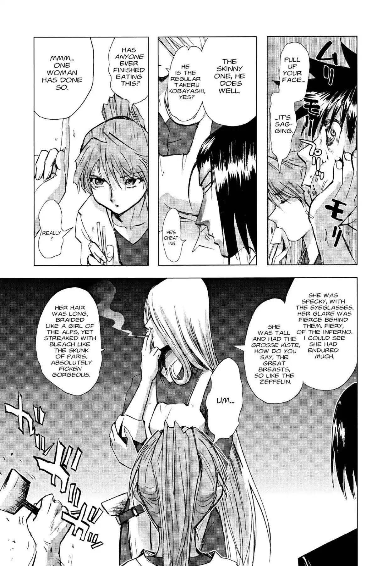 Excel Saga Chapter 16.4 page 19 - Vol.16 Mission 4: Stomach of Chaos