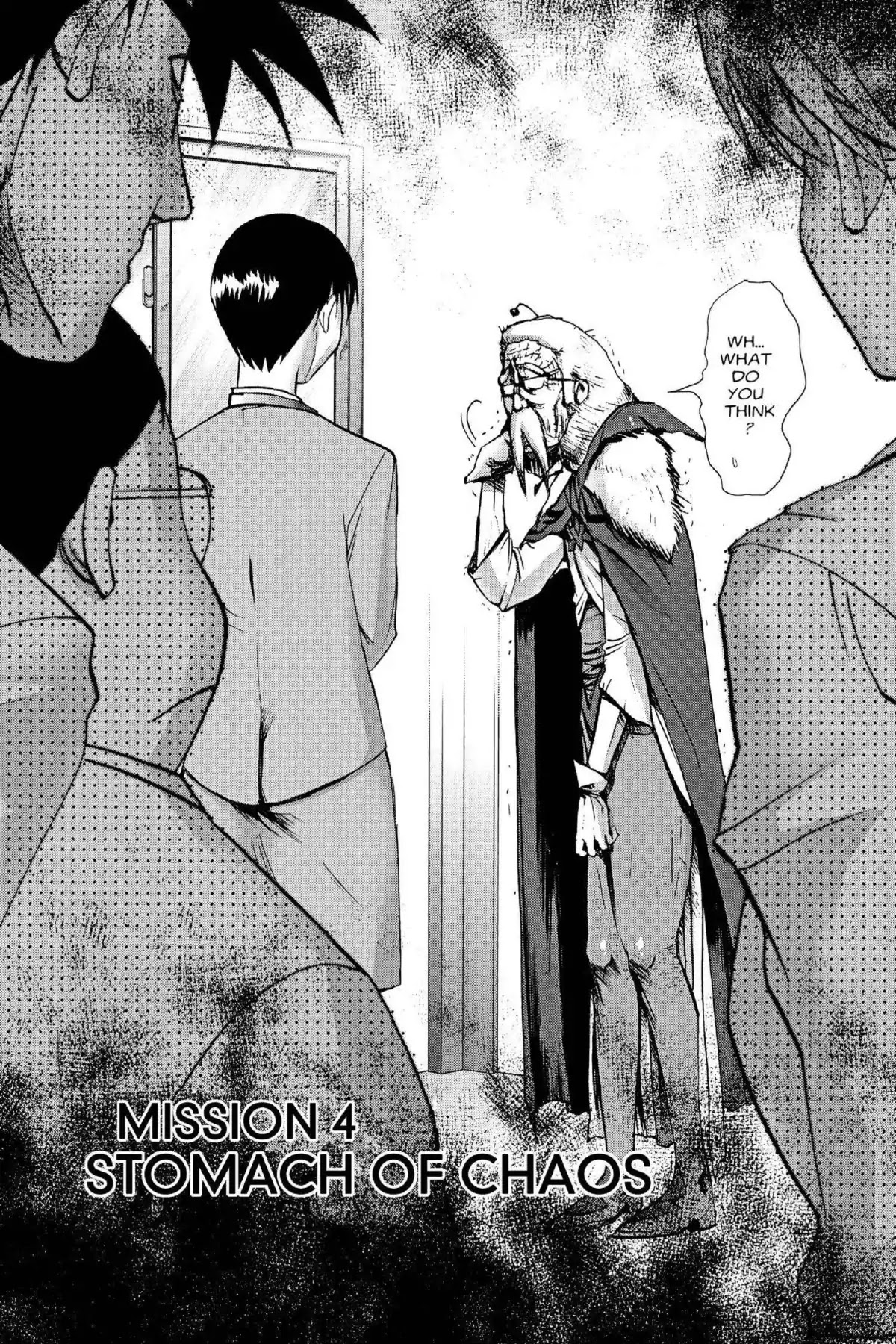 Excel Saga Chapter 16.4 page 2 - Vol.16 Mission 4: Stomach of Chaos