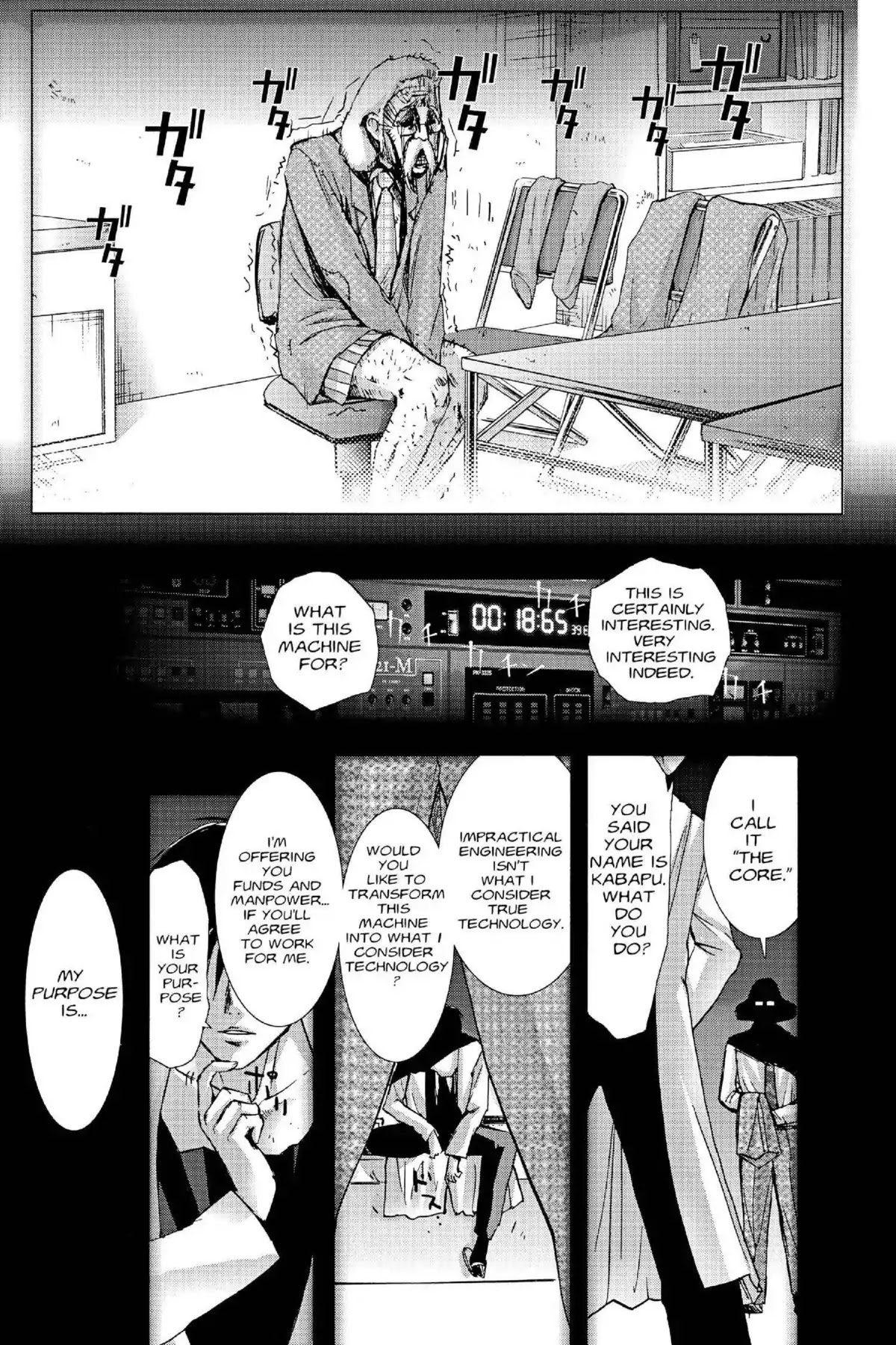 Excel Saga Chapter 16.5 page 11 - Vol.16 Mission 5: The Era of Black and White