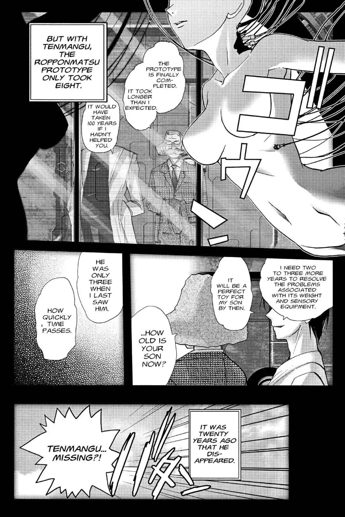 Excel Saga Chapter 16.5 page 14 - Vol.16 Mission 5: The Era of Black and White