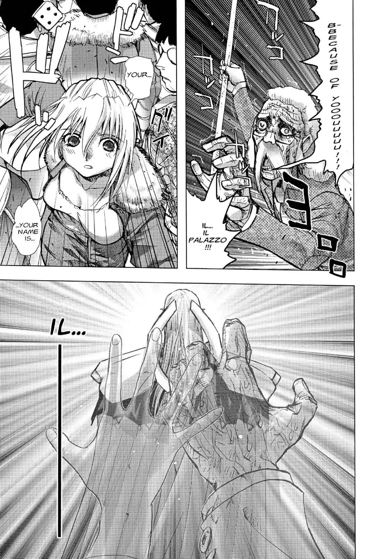 Excel Saga Chapter 16.5 page 27 - Vol.16 Mission 5: The Era of Black and White