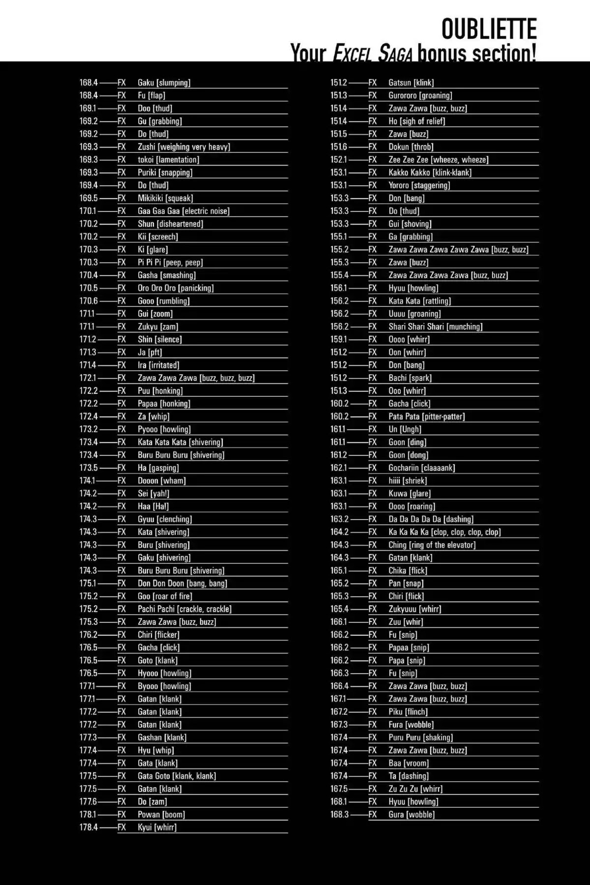 Excel Saga Chapter 16.6-5 page 7 - Vol.16 Oubliette: Excel Saga Bonus Section