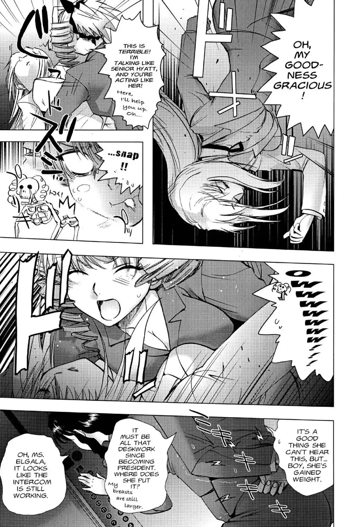 Excel Saga Chapter 16.6 page 11 - Vol.16 Mission 6: Behind Shadow, an Extraordinary Being