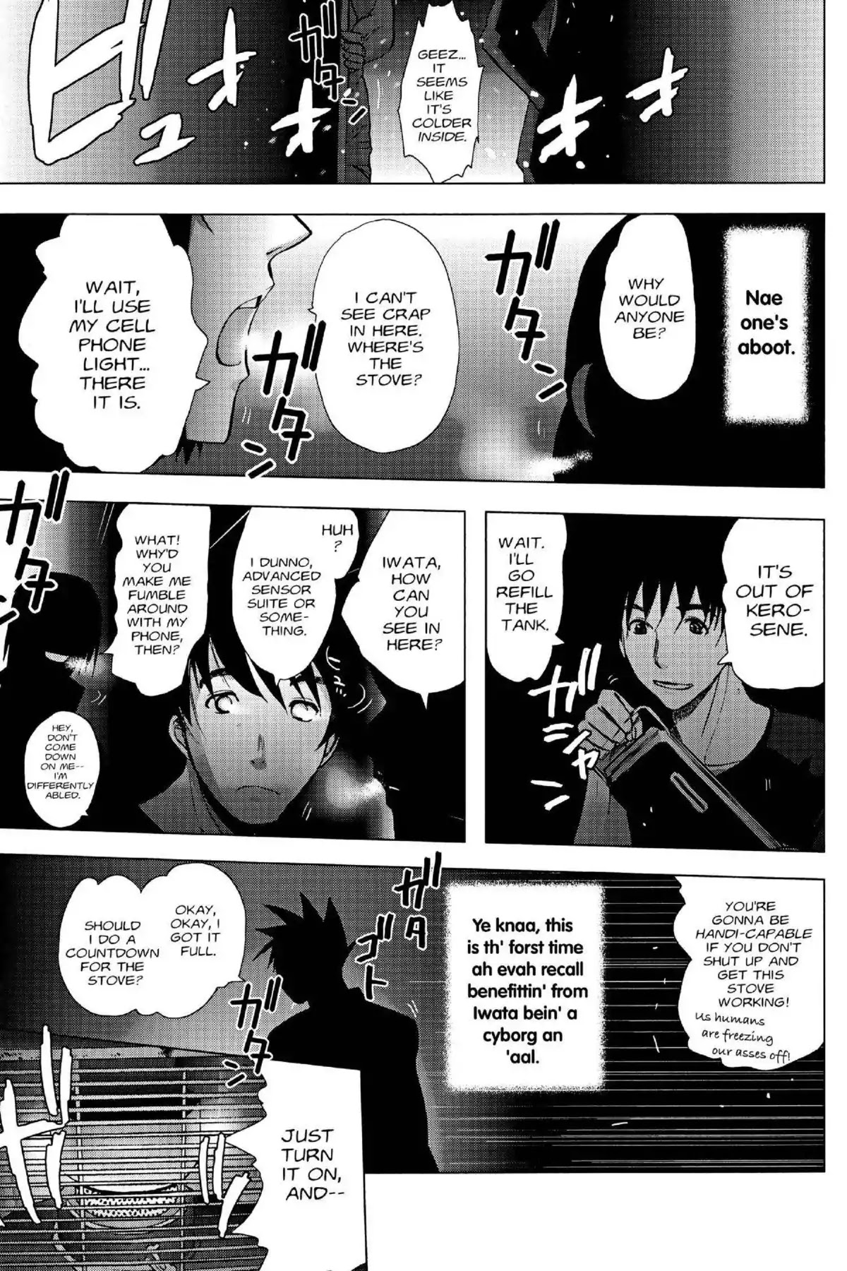 Excel Saga Chapter 16.6 page 19 - Vol.16 Mission 6: Behind Shadow, an Extraordinary Being