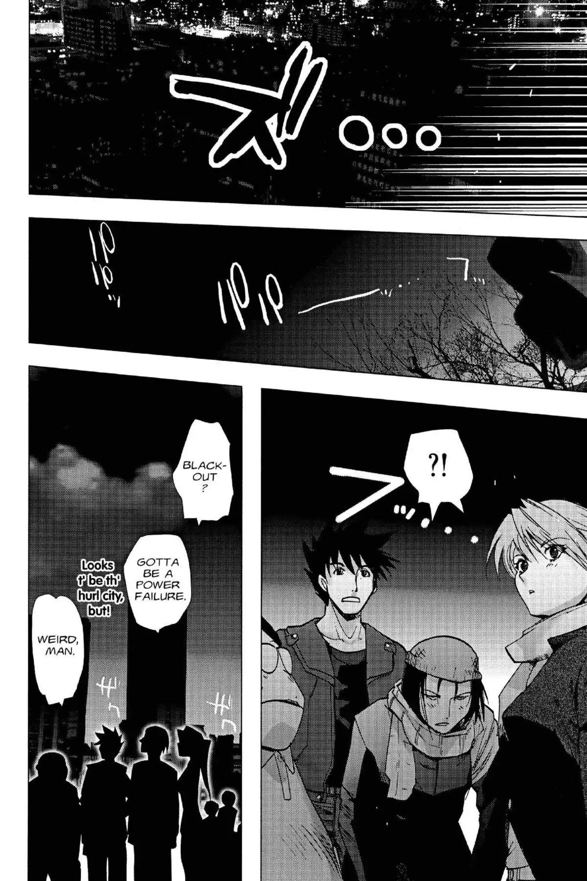 Excel Saga Chapter 16.6 page 8 - Vol.16 Mission 6: Behind Shadow, an Extraordinary Being