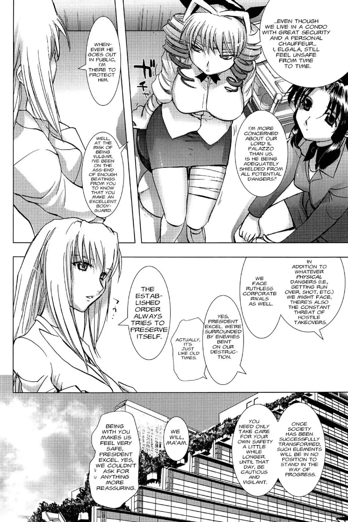 Excel Saga Chapter 17.1 page 11 - Vol.17 Mission 1: Aim for the Top!