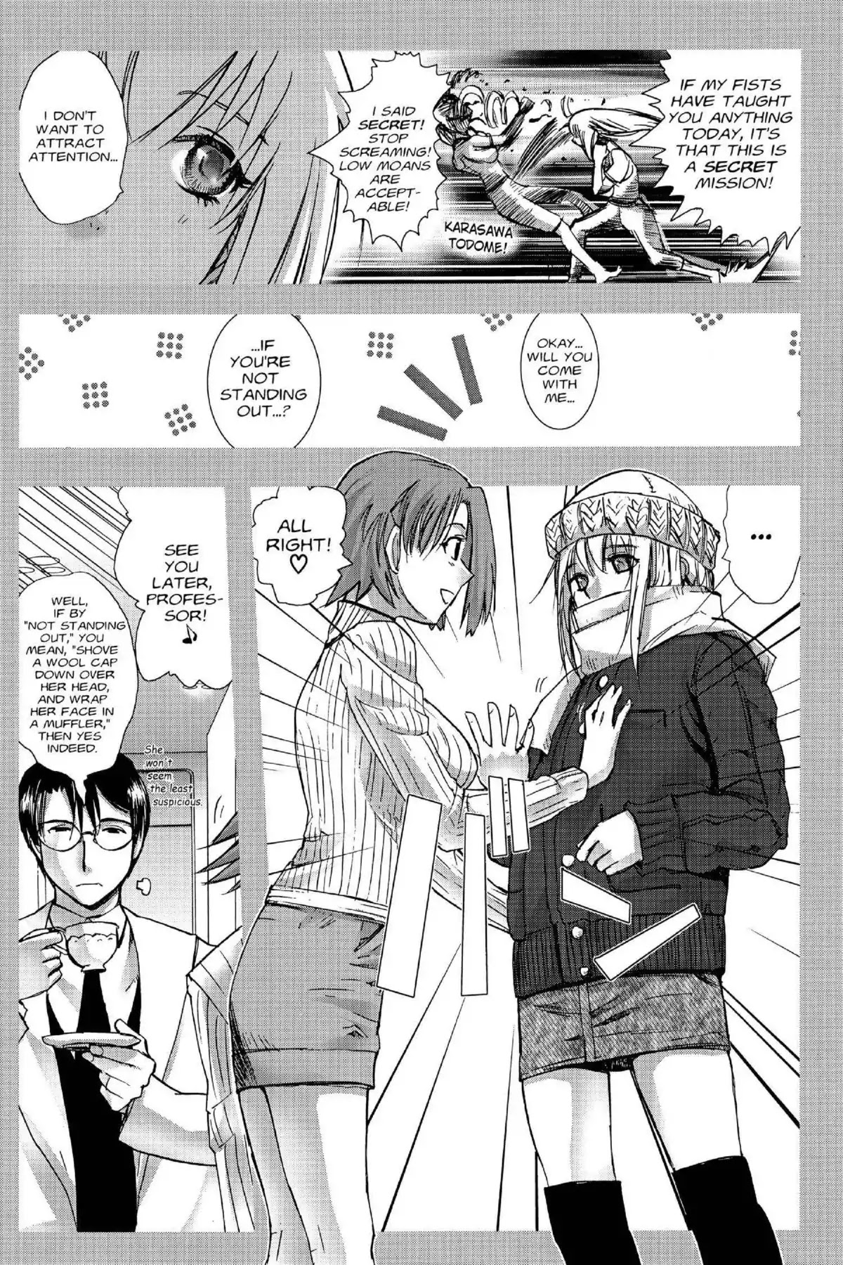 Excel Saga Chapter 17.1 page 14 - Vol.17 Mission 1: Aim for the Top!