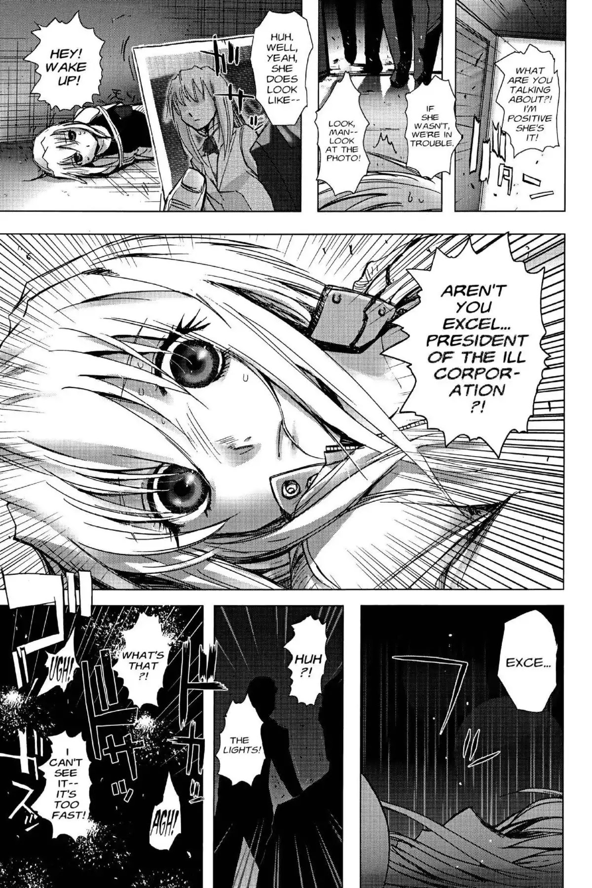 Excel Saga Chapter 17.1 page 26 - Vol.17 Mission 1: Aim for the Top!