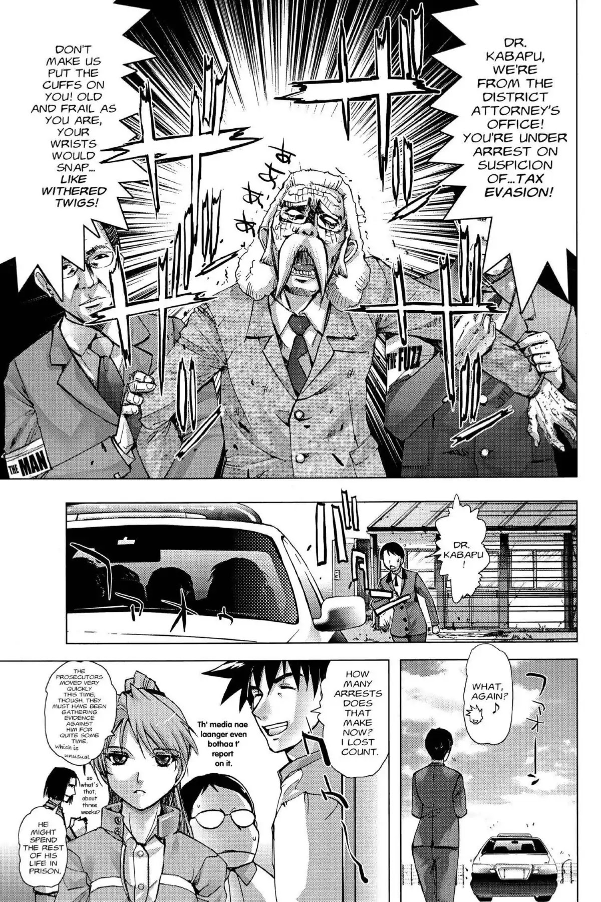Excel Saga Chapter 17.1 page 4 - Vol.17 Mission 1: Aim for the Top!