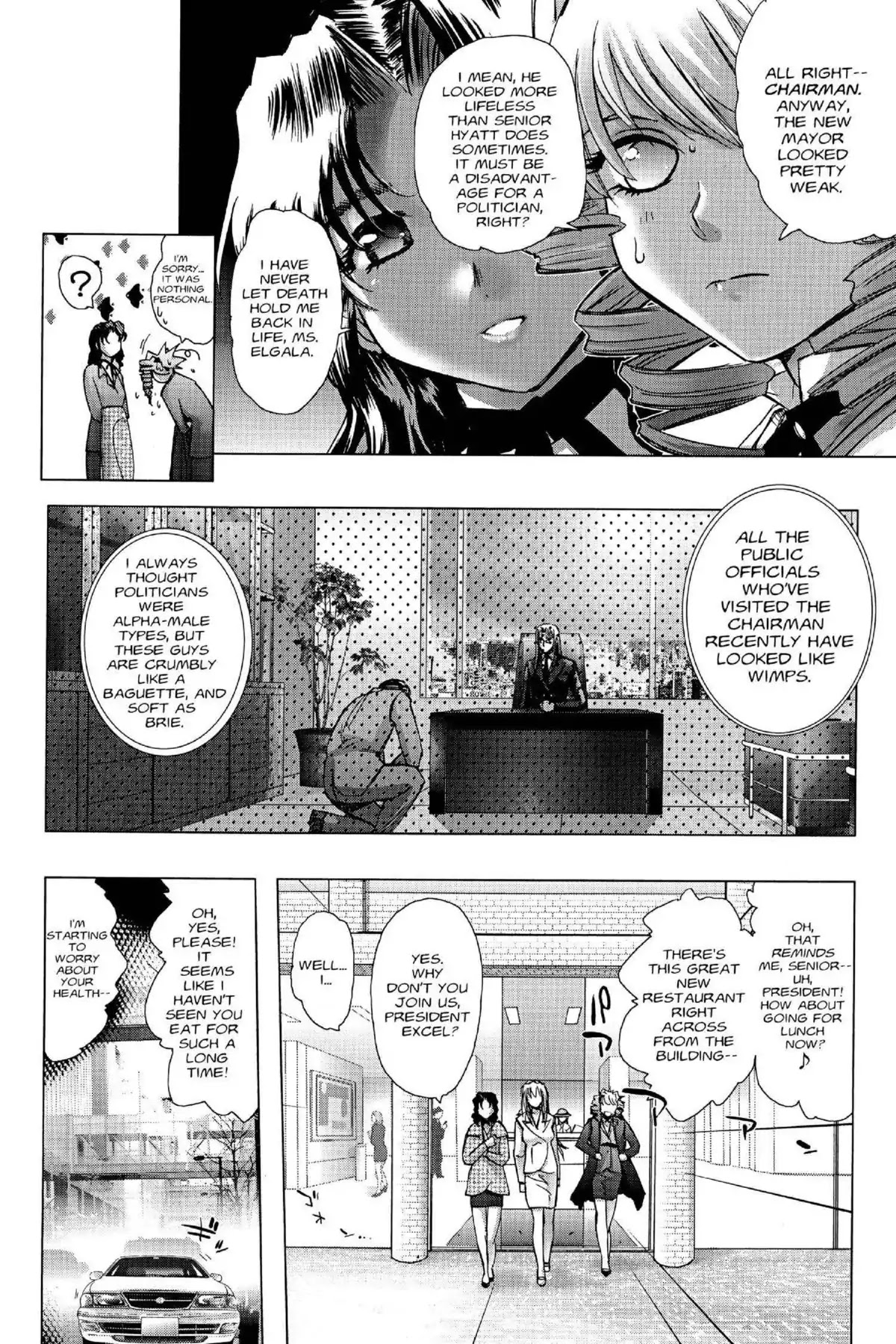 Excel Saga Chapter 17.1 page 7 - Vol.17 Mission 1: Aim for the Top!