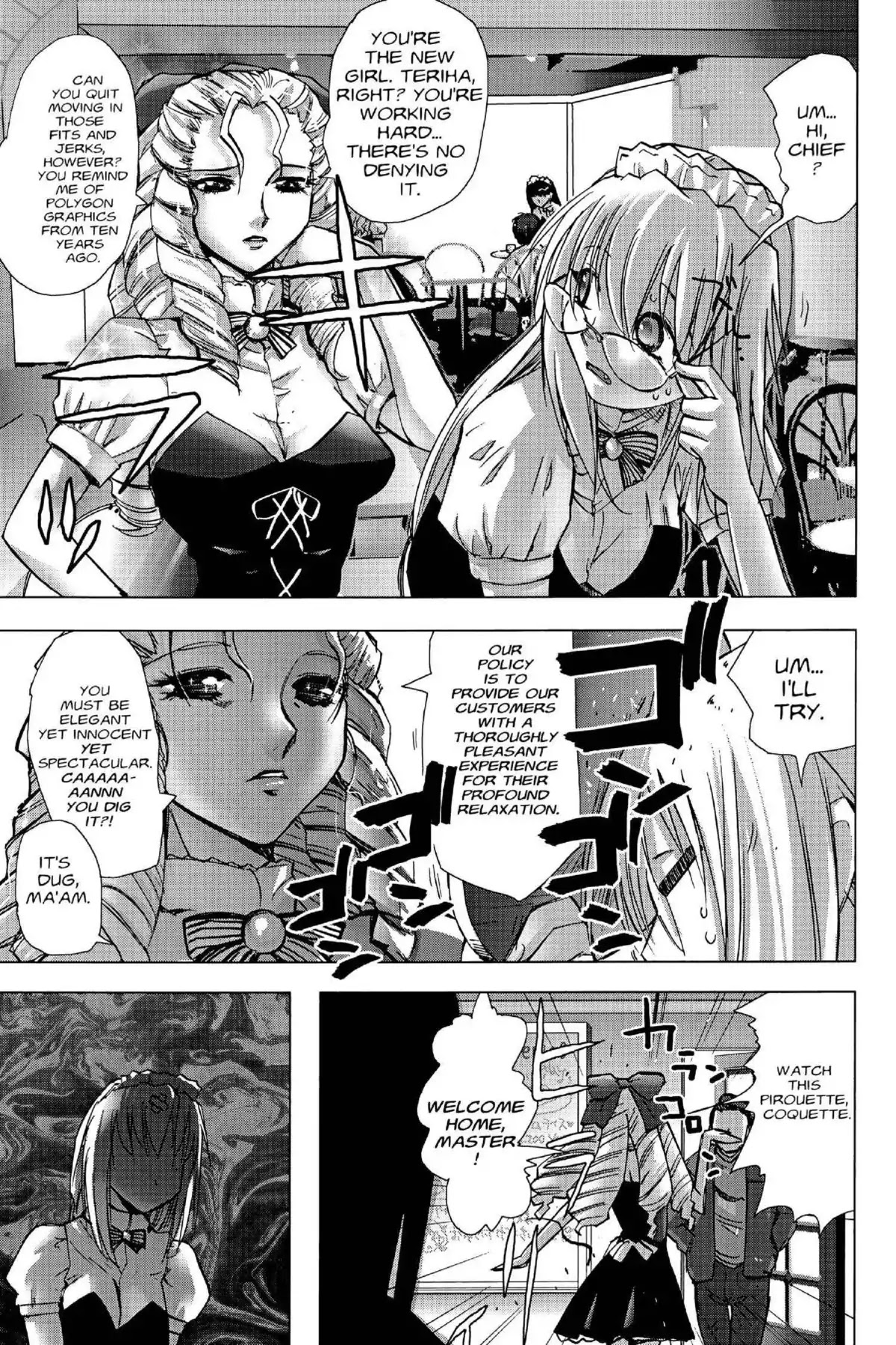 Excel Saga Chapter 17.2 page 9 - Vol.17 Mission 2: Education