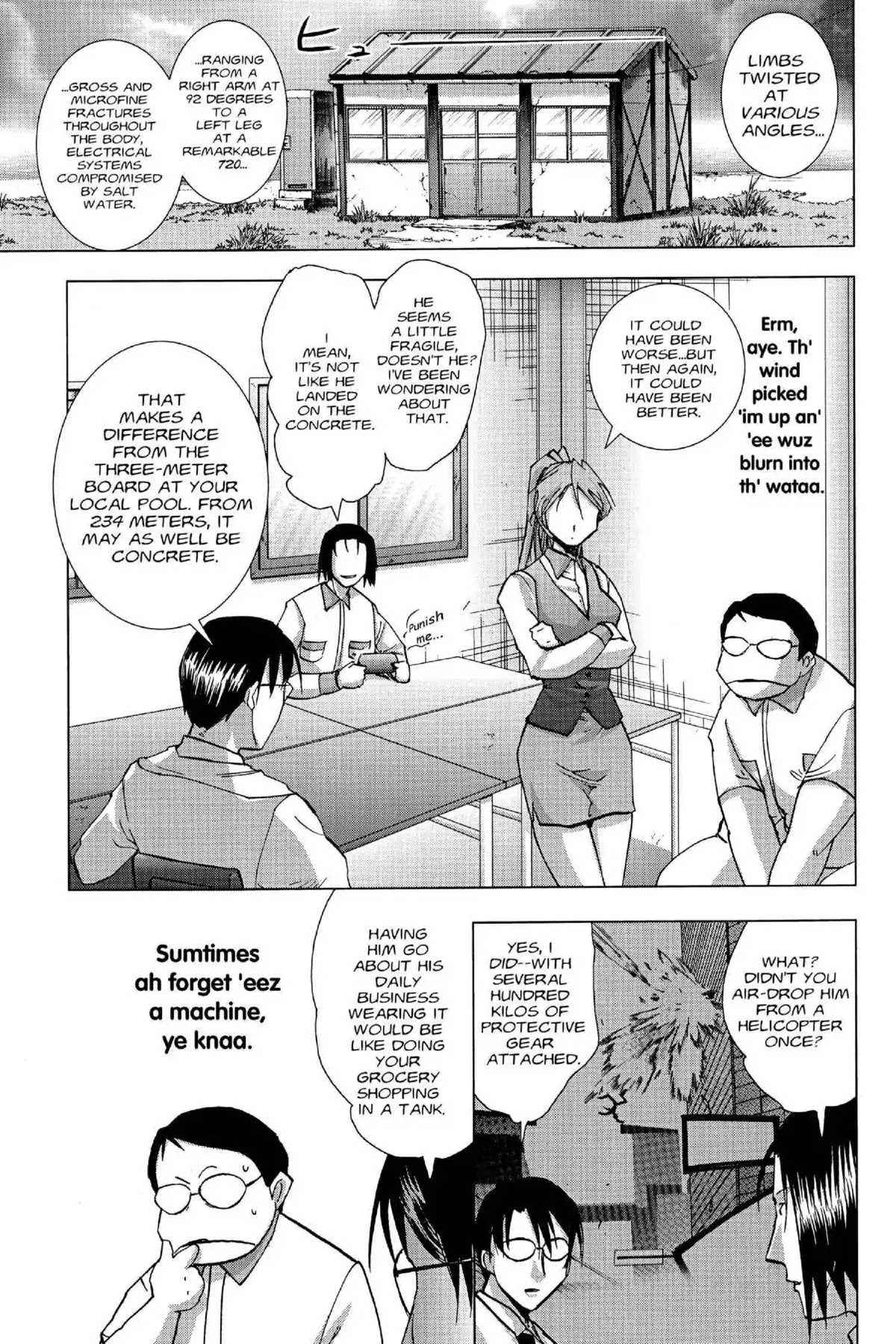 Excel Saga Chapter 17.3 page 5 - Vol.17 Mission 3: Borrowed Thing