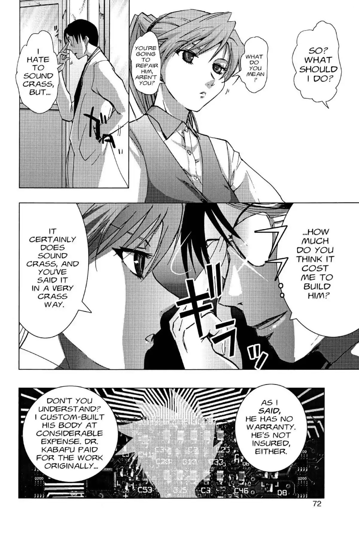 Excel Saga Chapter 17.3 page 6 - Vol.17 Mission 3: Borrowed Thing