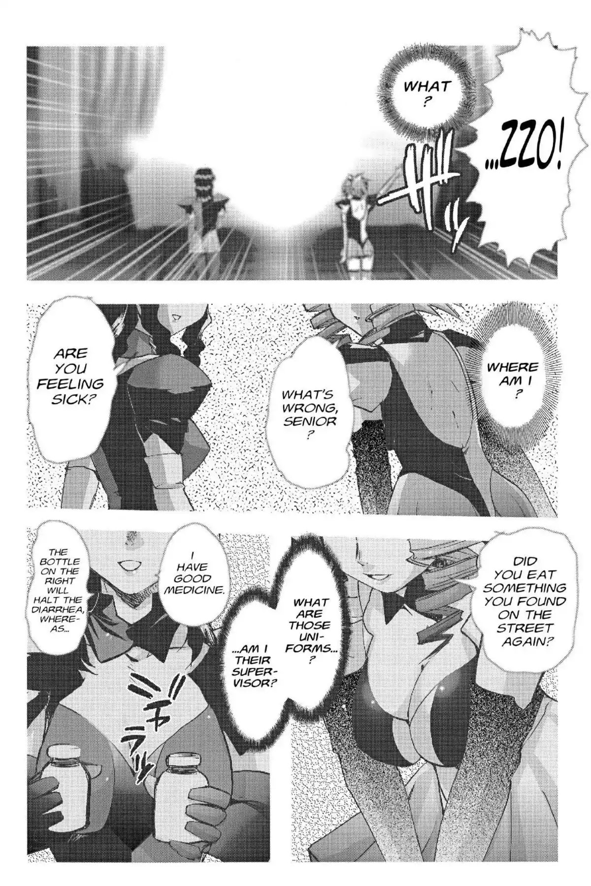 Excel Saga Chapter 17.4 page 10 - Vol.17 Mission 4: The Meaning of the Mustache