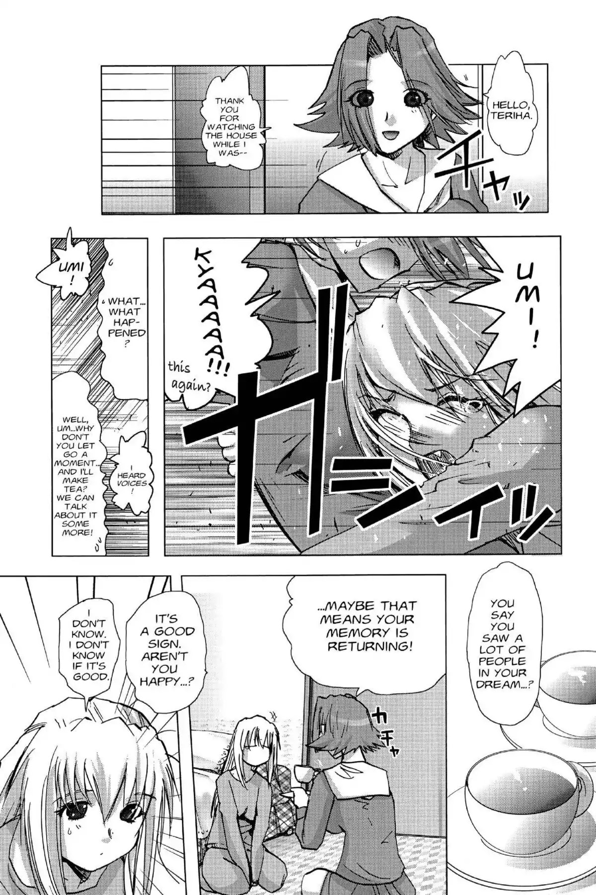 Excel Saga Chapter 17.4 page 21 - Vol.17 Mission 4: The Meaning of the Mustache