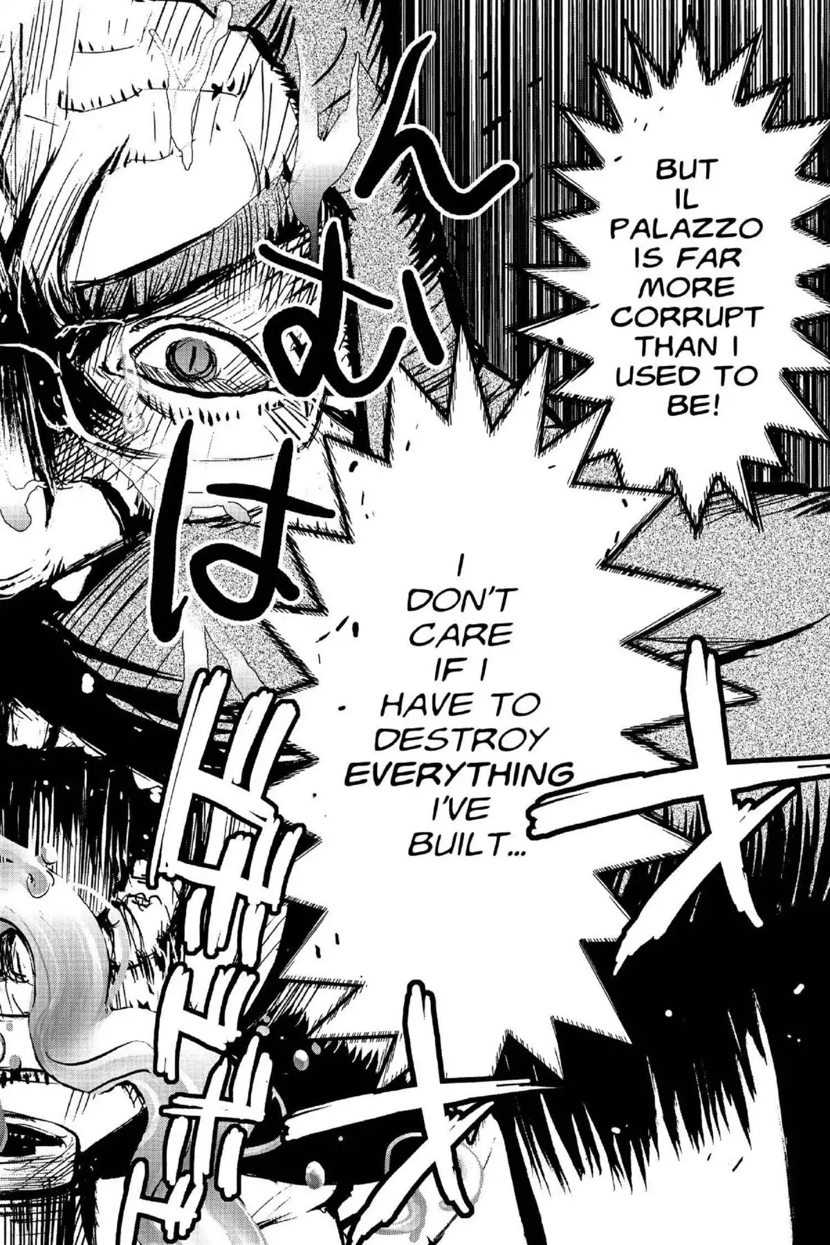 Excel Saga Chapter 17.4 page 34 - Vol.17 Mission 4: The Meaning of the Mustache