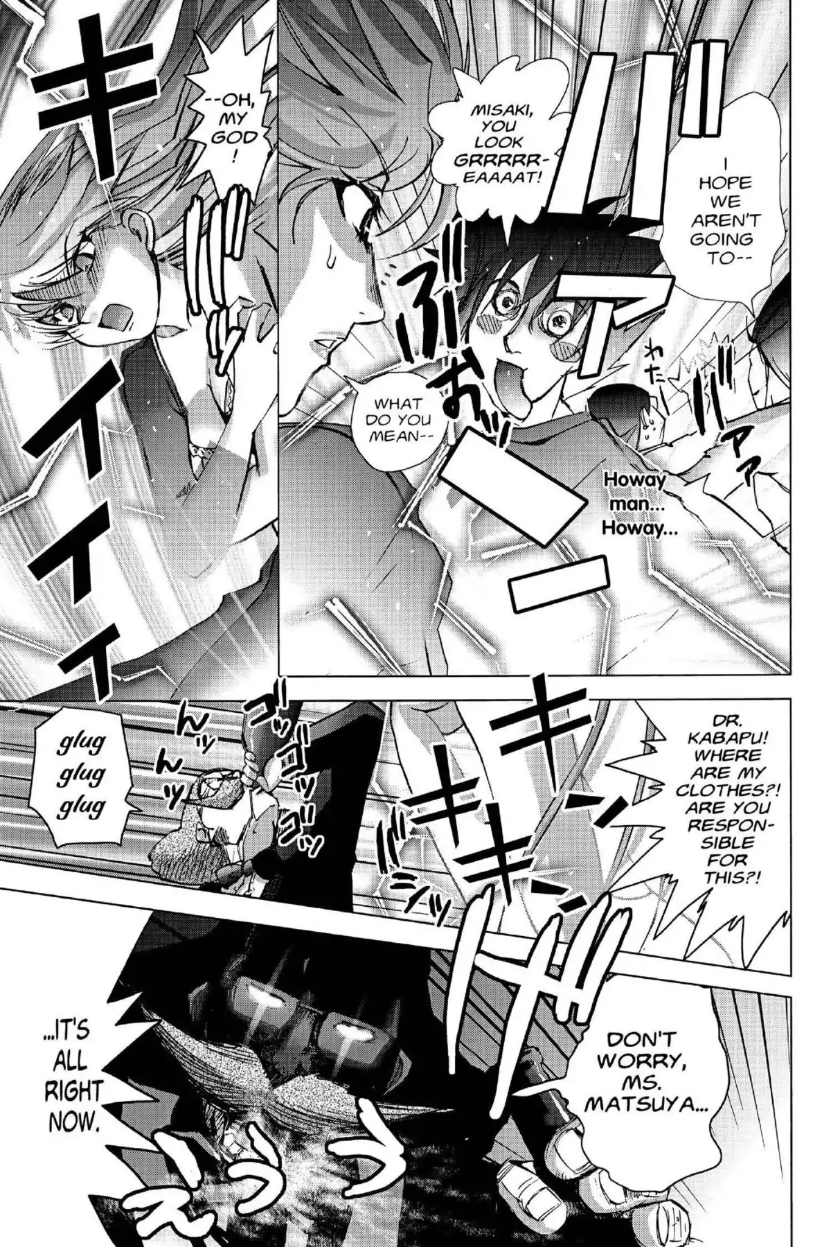 Excel Saga Chapter 17.4 page 38 - Vol.17 Mission 4: The Meaning of the Mustache
