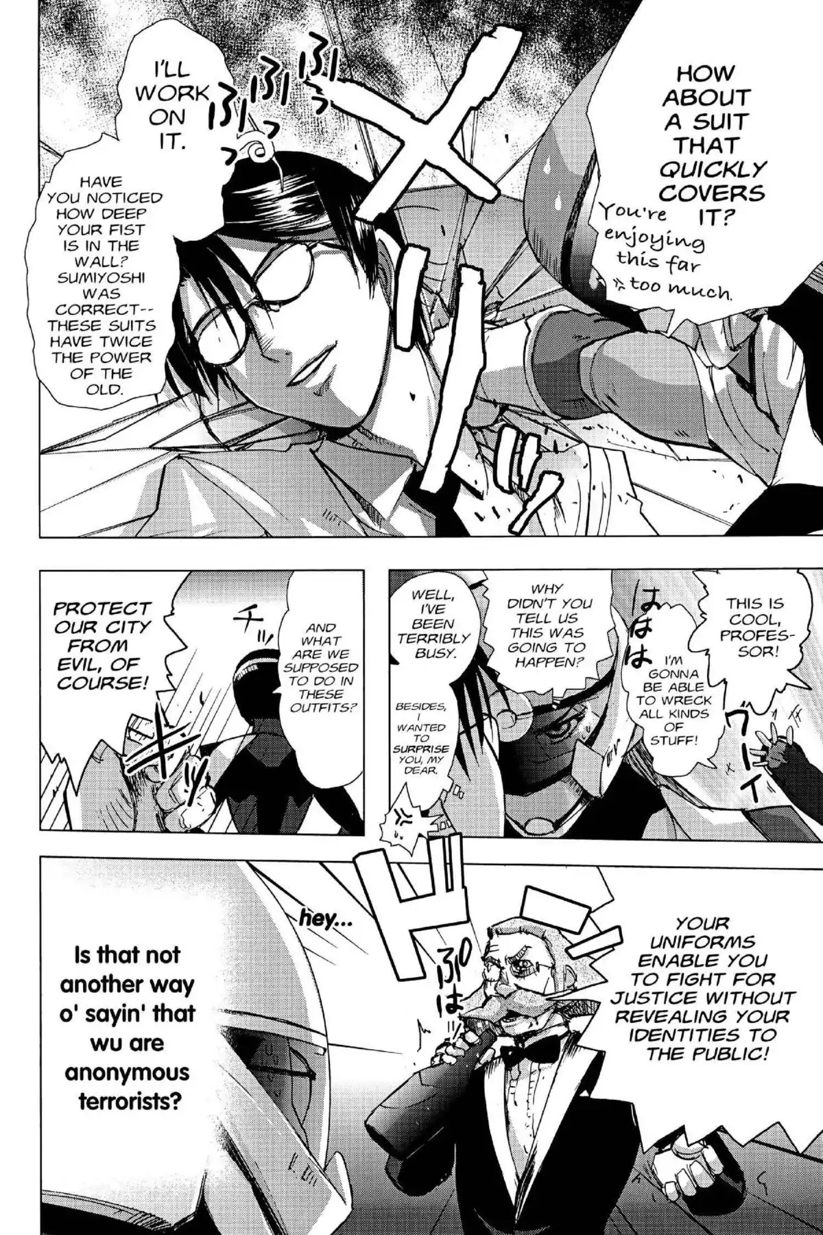Excel Saga Chapter 17.4 page 43 - Vol.17 Mission 4: The Meaning of the Mustache