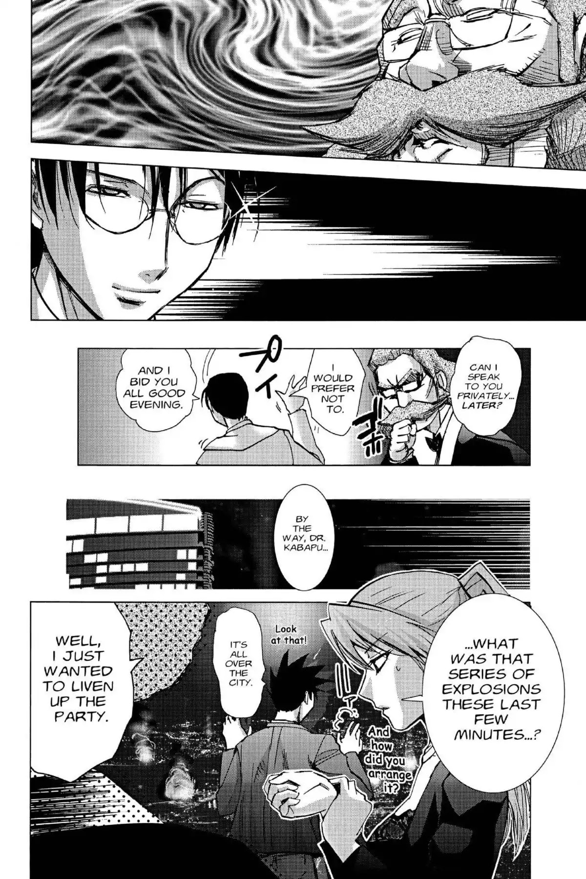 Excel Saga Chapter 17.4 page 45 - Vol.17 Mission 4: The Meaning of the Mustache