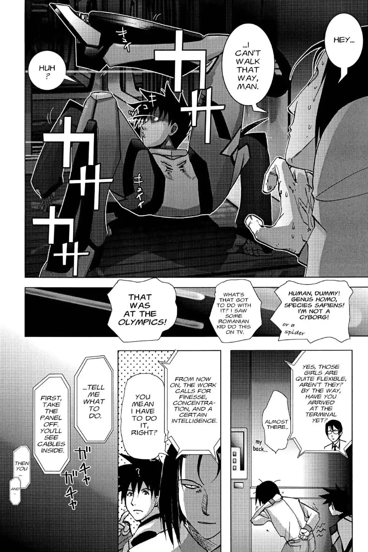Excel Saga Chapter 17.5 page 16 - Vol.17 Mission 5: Overloaded City