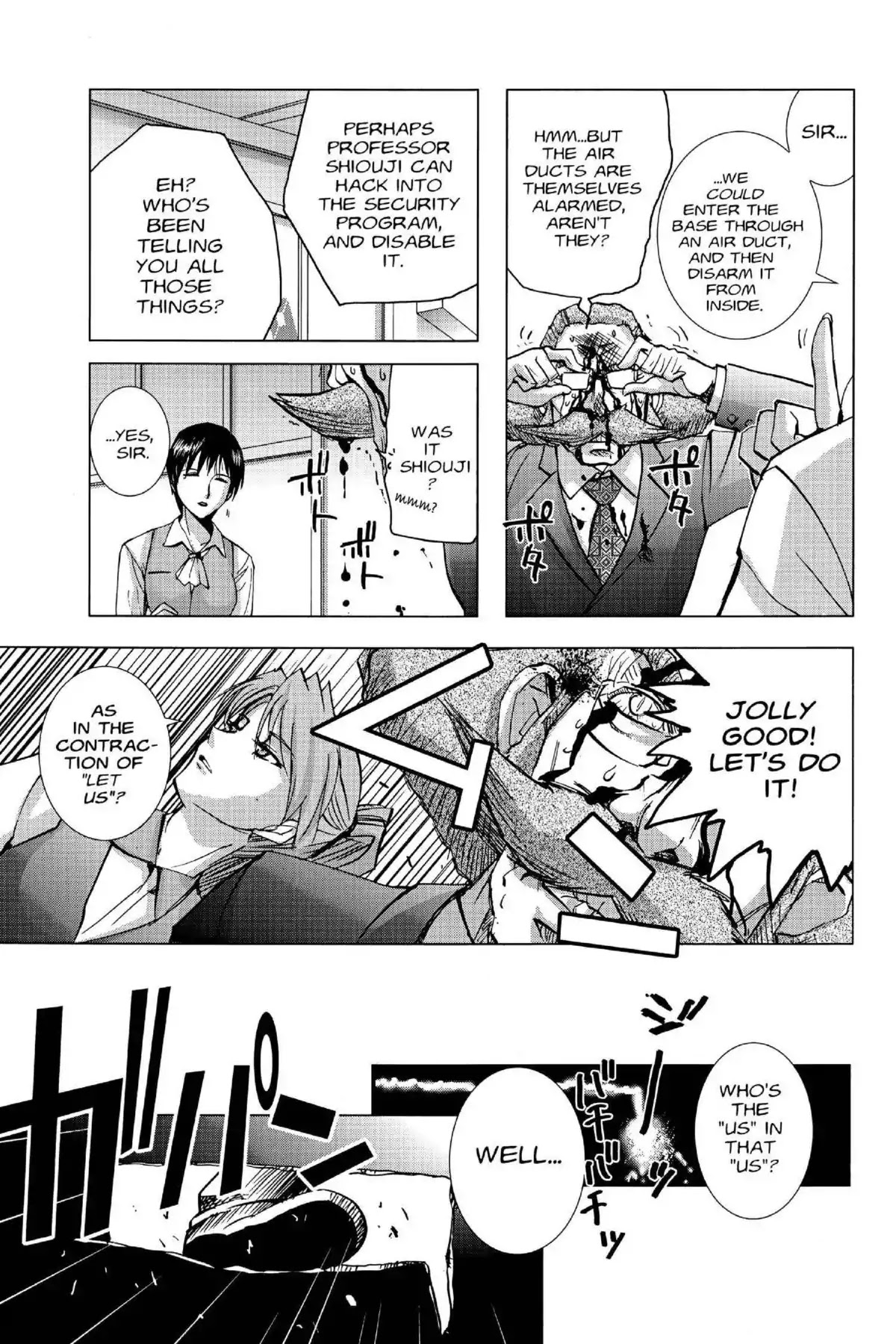 Excel Saga Chapter 17.5 page 9 - Vol.17 Mission 5: Overloaded City