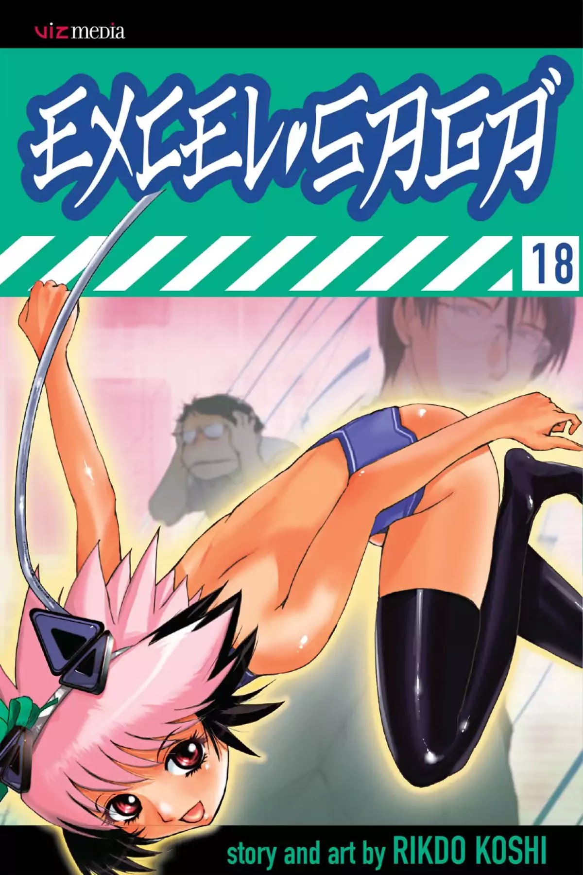 Excel Saga Chapter 18.1 page 1 - Vol.18 Mission 1: G-I-V-E Me a Secret