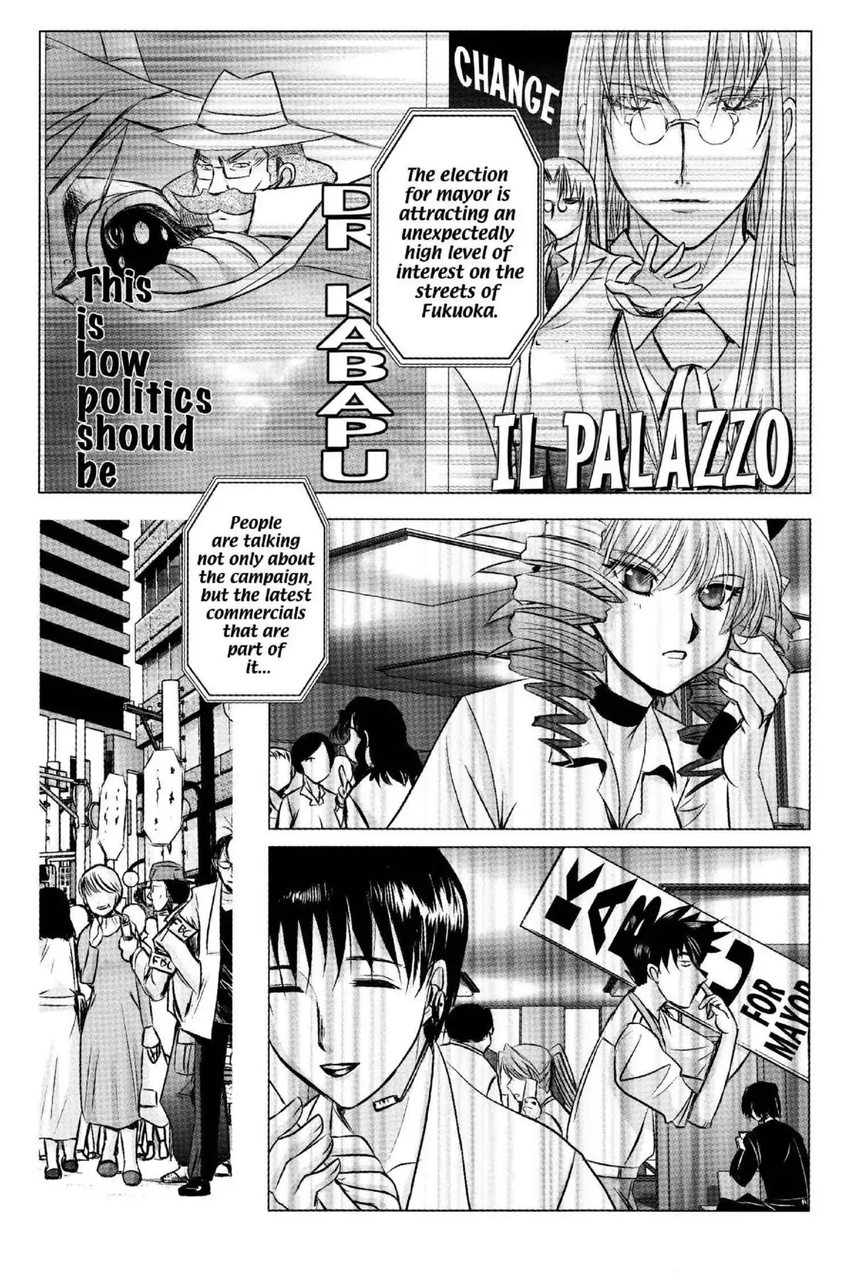 Excel Saga Chapter 18.1 page 17 - Vol.18 Mission 1: G-I-V-E Me a Secret