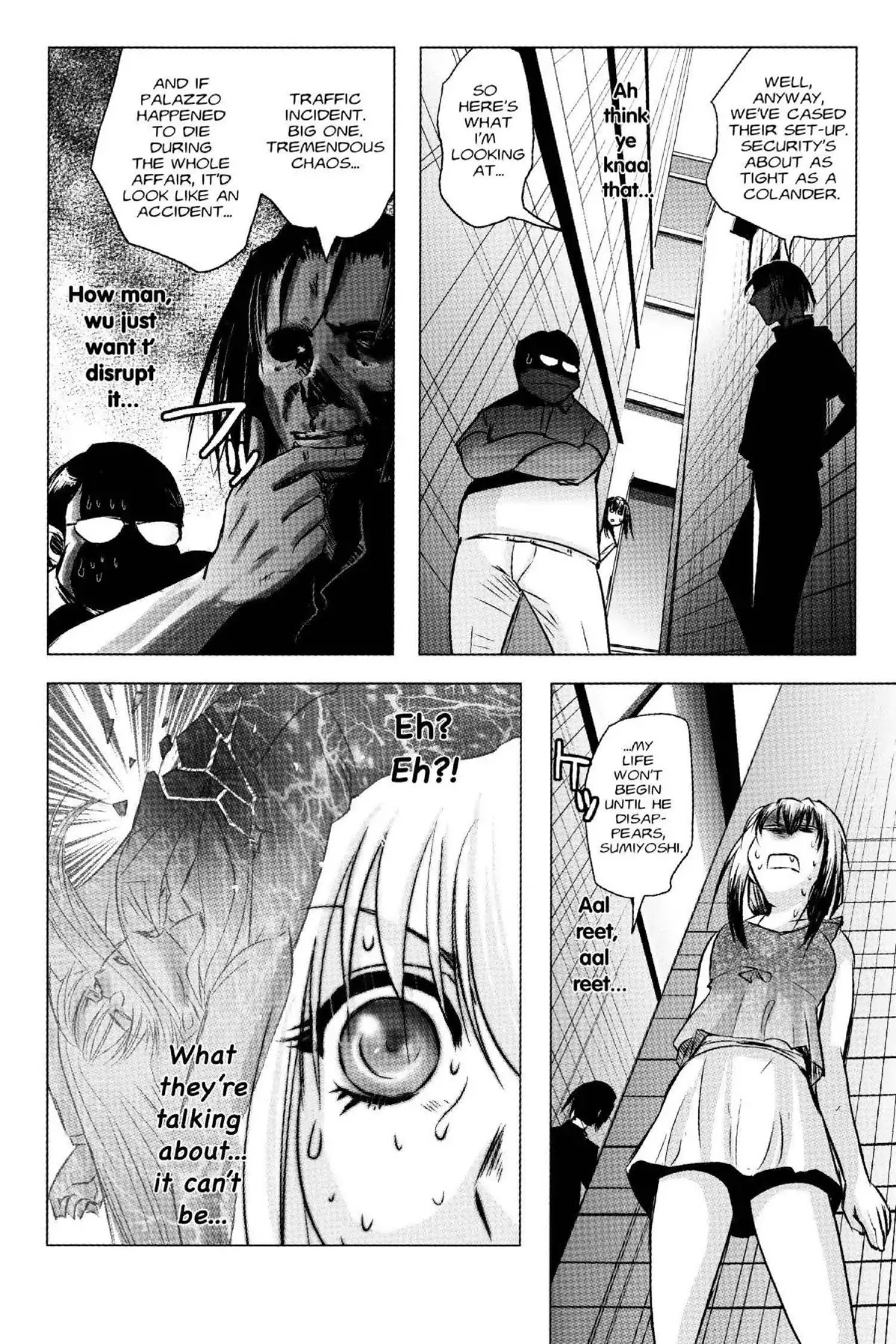 Excel Saga Chapter 18.1 page 27 - Vol.18 Mission 1: G-I-V-E Me a Secret