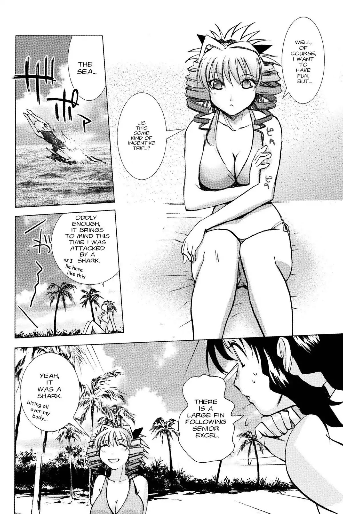 Excel Saga Chapter 18.3 page 12 - Vol.18 Mission 3: The Girl With Curly Hair Who Leapt Through Time