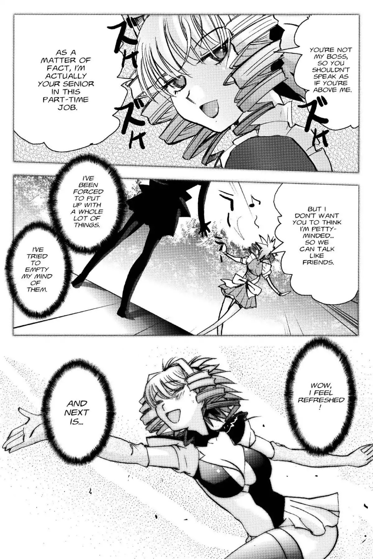 Excel Saga Chapter 18.3 page 19 - Vol.18 Mission 3: The Girl With Curly Hair Who Leapt Through Time