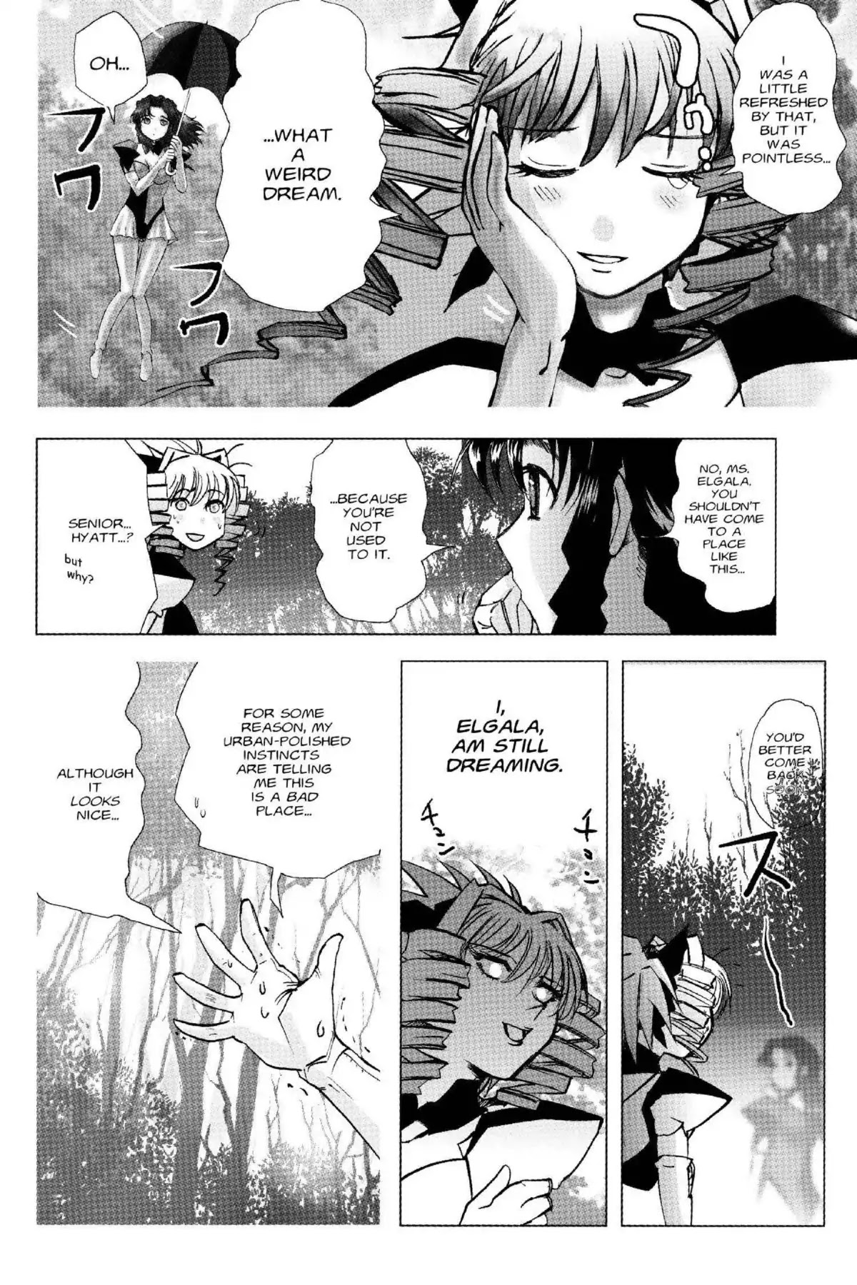 Excel Saga Chapter 18.3 page 22 - Vol.18 Mission 3: The Girl With Curly Hair Who Leapt Through Time