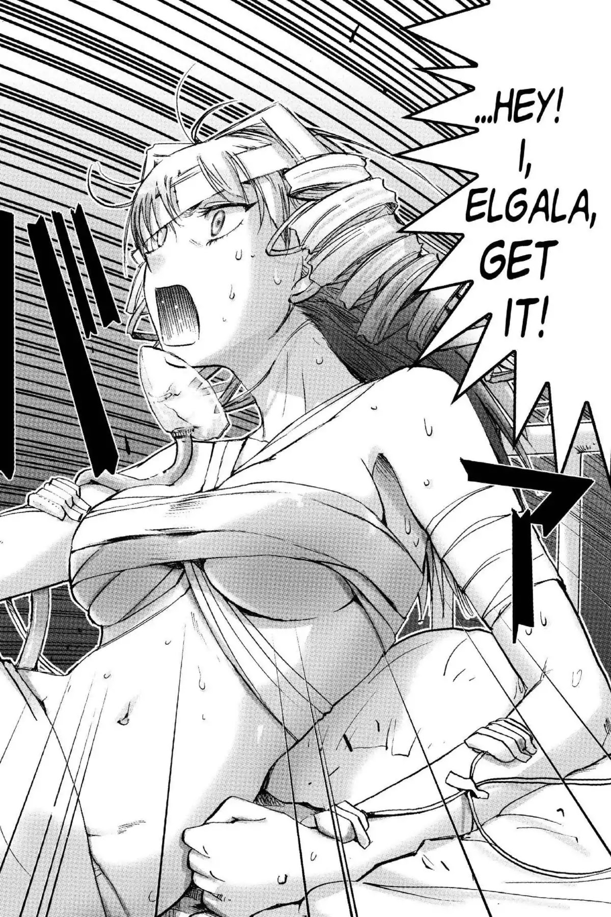 Excel Saga Chapter 18.3 page 28 - Vol.18 Mission 3: The Girl With Curly Hair Who Leapt Through Time