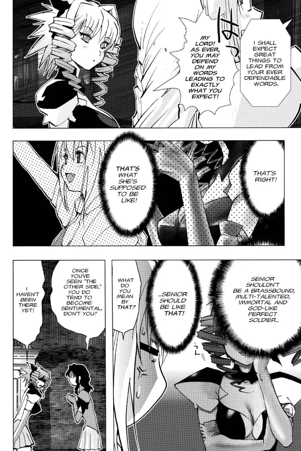 Excel Saga Chapter 18.3 page 4 - Vol.18 Mission 3: The Girl With Curly Hair Who Leapt Through Time