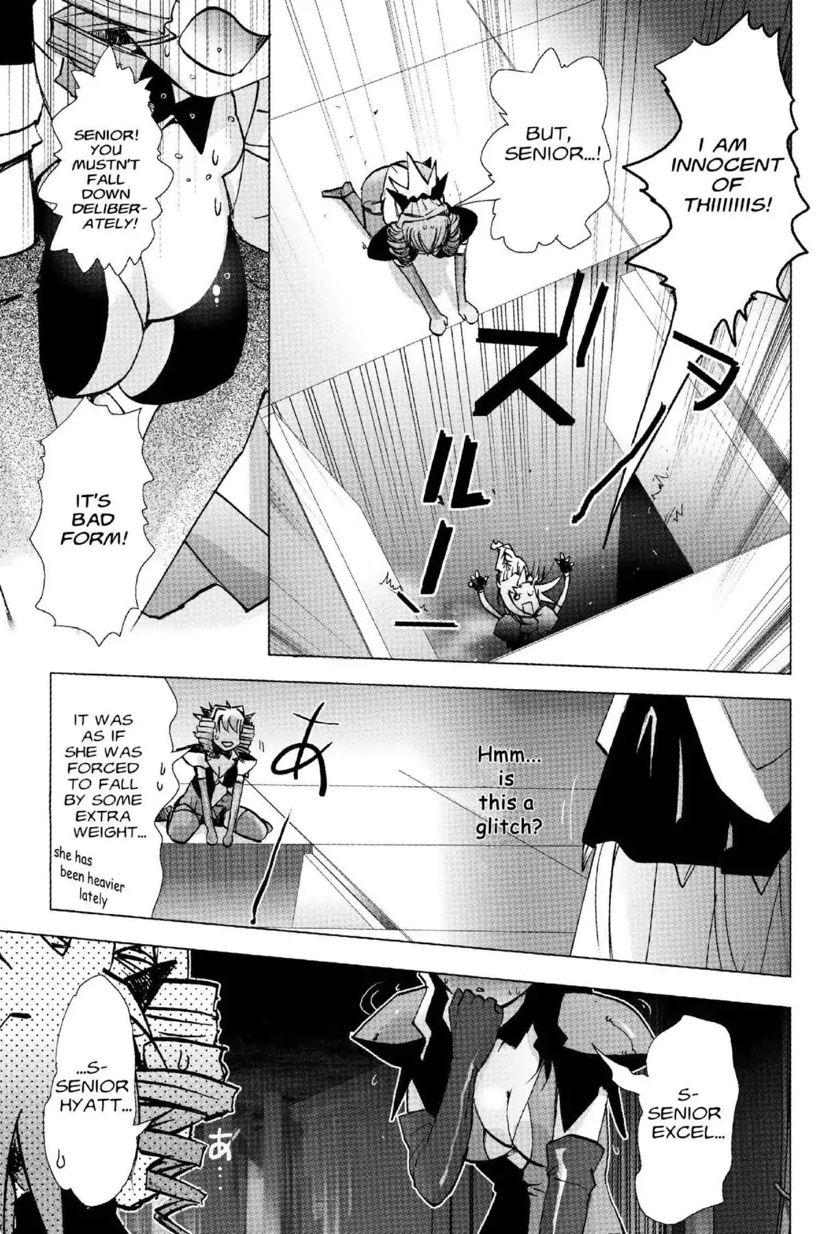 Excel Saga Chapter 18.3 page 7 - Vol.18 Mission 3: The Girl With Curly Hair Who Leapt Through Time